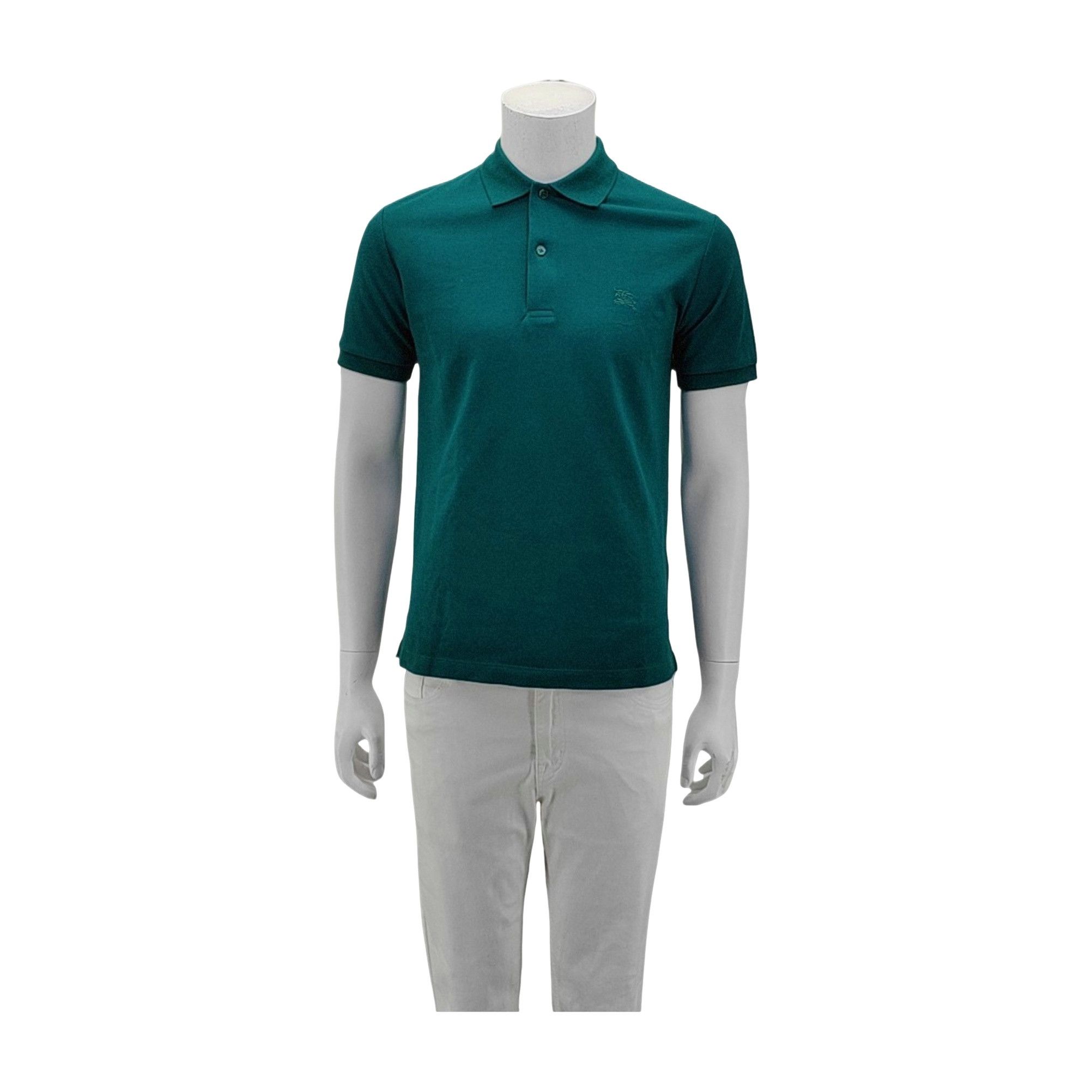 Burberry Burberry Brit Dark Green Cotton Polo Shirt XL Size US XL / EU 56 / 4 - 1 Thumbnail