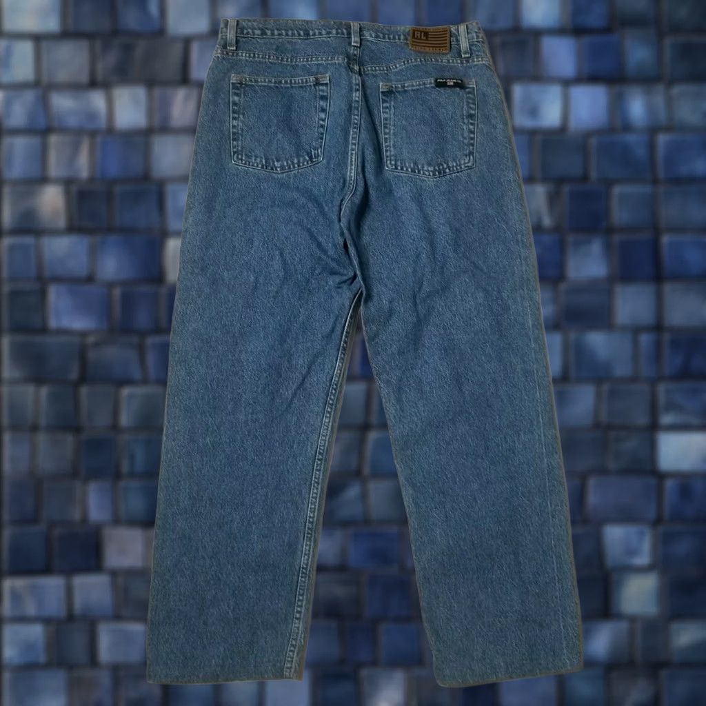 Ralph Lauren VTG Polo Jeans Co Mens Jeans 36 Blue Ralph Lauren Denim Medium Wash Size US M / EU 48-50 / 2 - 1 Thumbnail
