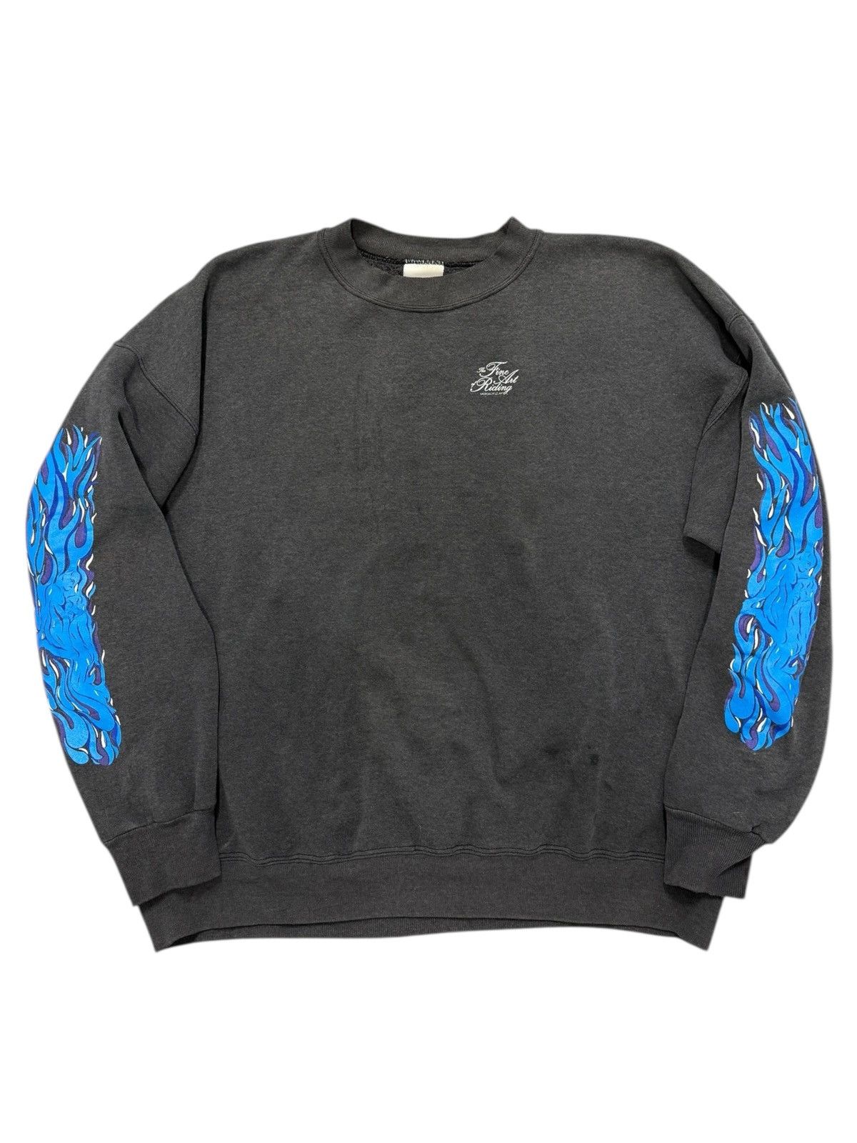 Vintage Vintage faded motorcycle crewneck Size US M / EU 48-50 / 2 - 6 Thumbnail