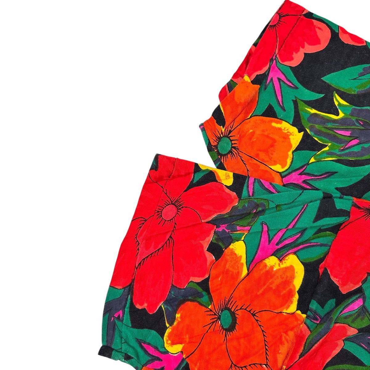 Vintage Vintage 1990s Shenanigans Womens Aloha Hawaiian Shirt Floral Size M / US 6-8 / IT 42-44 - 4 Thumbnail