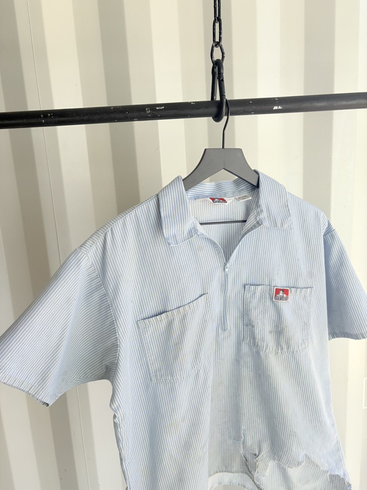 Vintage Vintage Ben Davis Shirt Faded Distressed Grunge Size US L / EU 52-54 / 3 - 2 Thumbnail