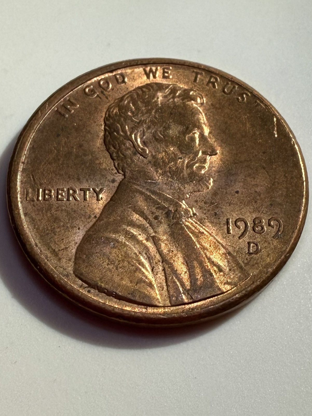 Other 1989 Lincoln Cent Penny - Double Die Size ONE SIZE - 1 Thumbnail