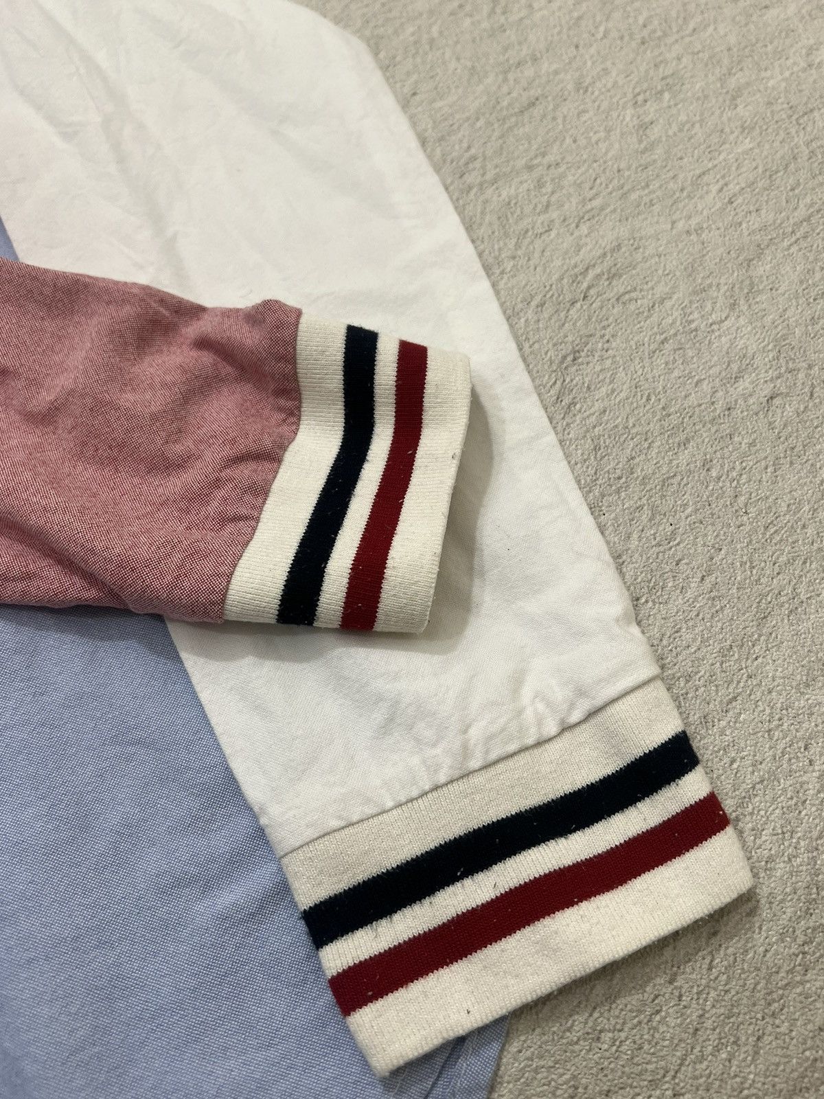 Thom Browne 2000s Thom Browne Hybrid Oxford Shirt Size US M / EU 48-50 / 2 - 6 Thumbnail