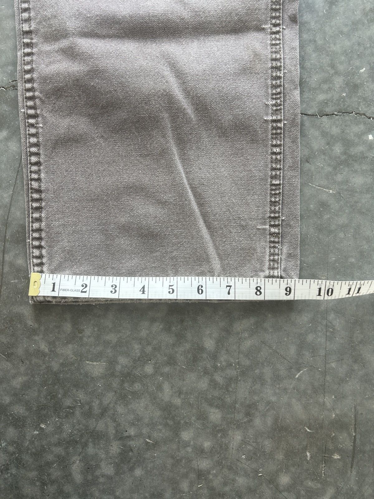 Carhartt × Vintage Vintage Y2K Carhartt Style Faded Olive Carpenter Pants Size US 34 / EU 50 - 11 Thumbnail