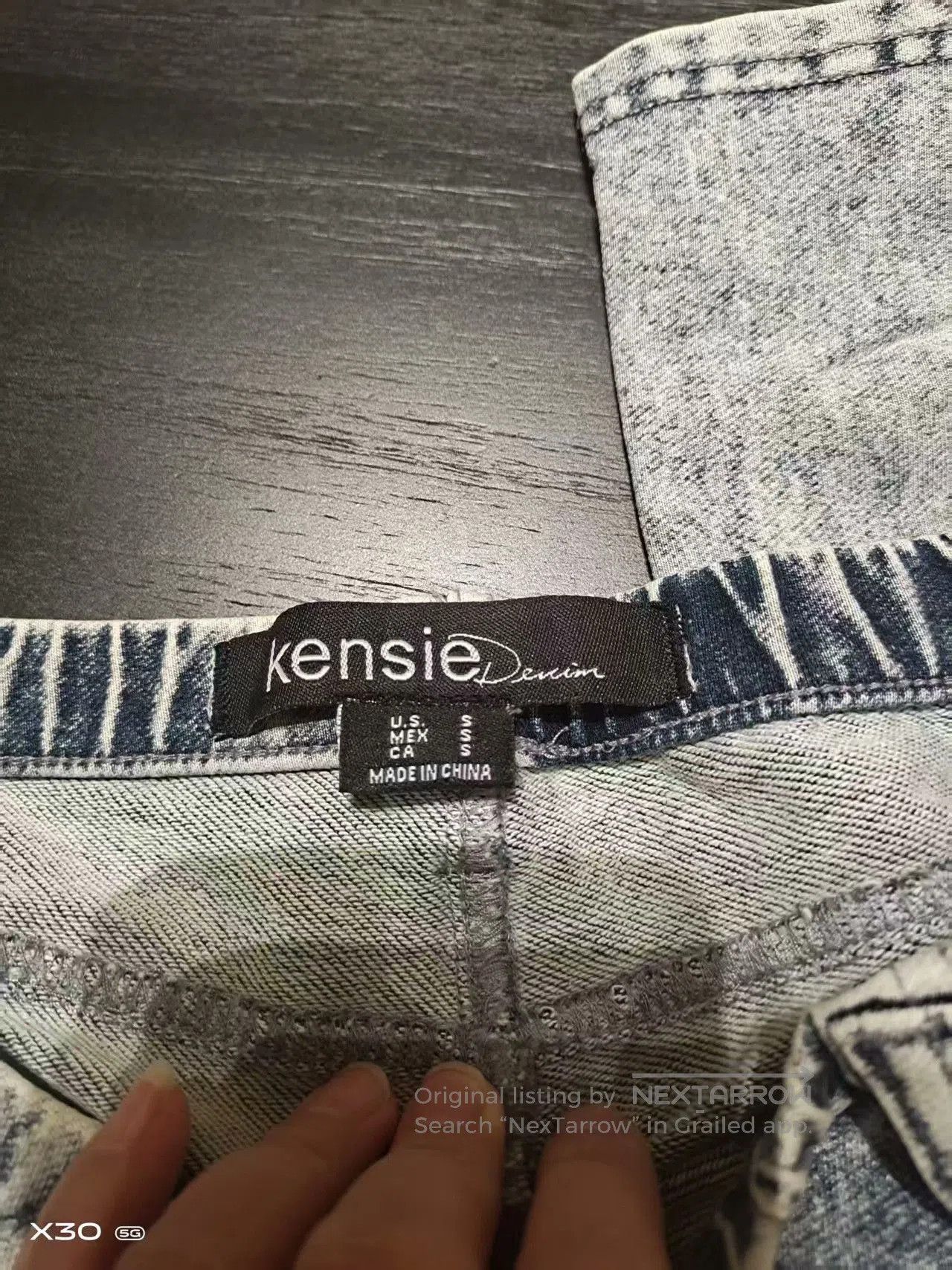 Other kensie Acid Wash Skinny Jeans. Size 31" - 3 Thumbnail