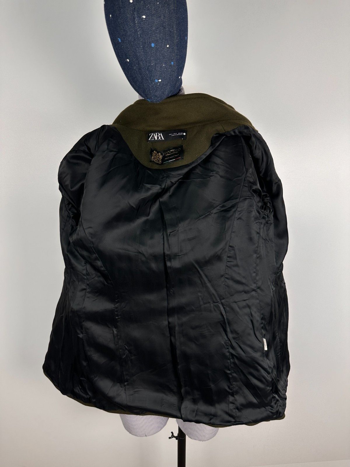 Zara Zara Manteco Wool Coat Double Breasted Wool Jacket Size L Size L / US 10 / IT 46 - 8 Thumbnail