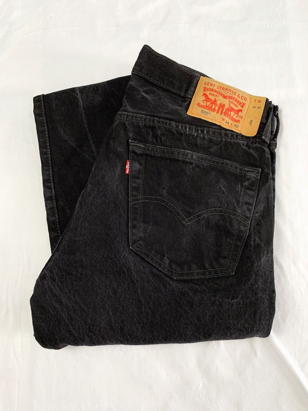 Levi's Levis 501 blacks size 33-34 Size US 33 - 1 Thumbnail