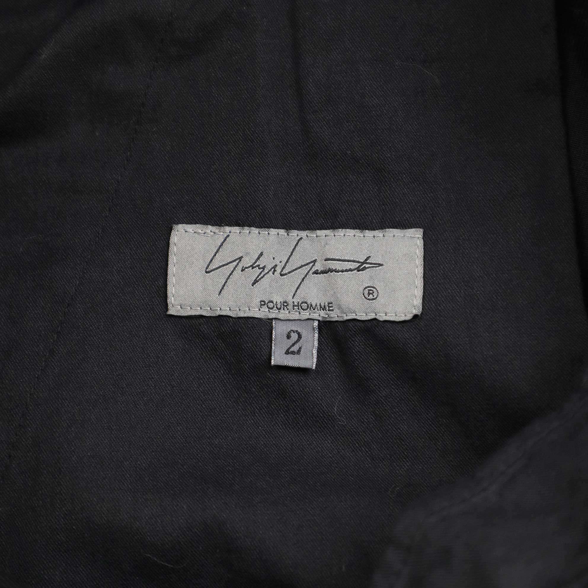 Yohji Yamamoto Yohji Yamamoto Pour Homme 22SS TUCK BALL EDGE PANTS Size US 34 / EU 50 - 3 Thumbnail