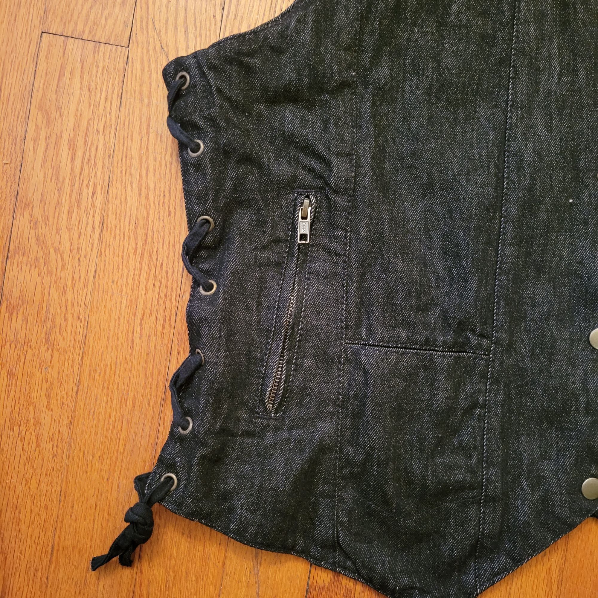 Xelement X element Advanced Motorcycle Vest L XL Denim Conceal Carry Size US L / EU 52-54 / 3 - 7 Thumbnail