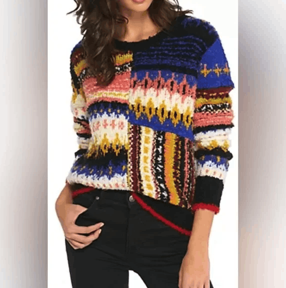 Free People 🎨 Free People Alpaca Knit Sweater • XS (also fits S) Size XS / US 0-2 / IT 36-38 - 2 Thumbnail