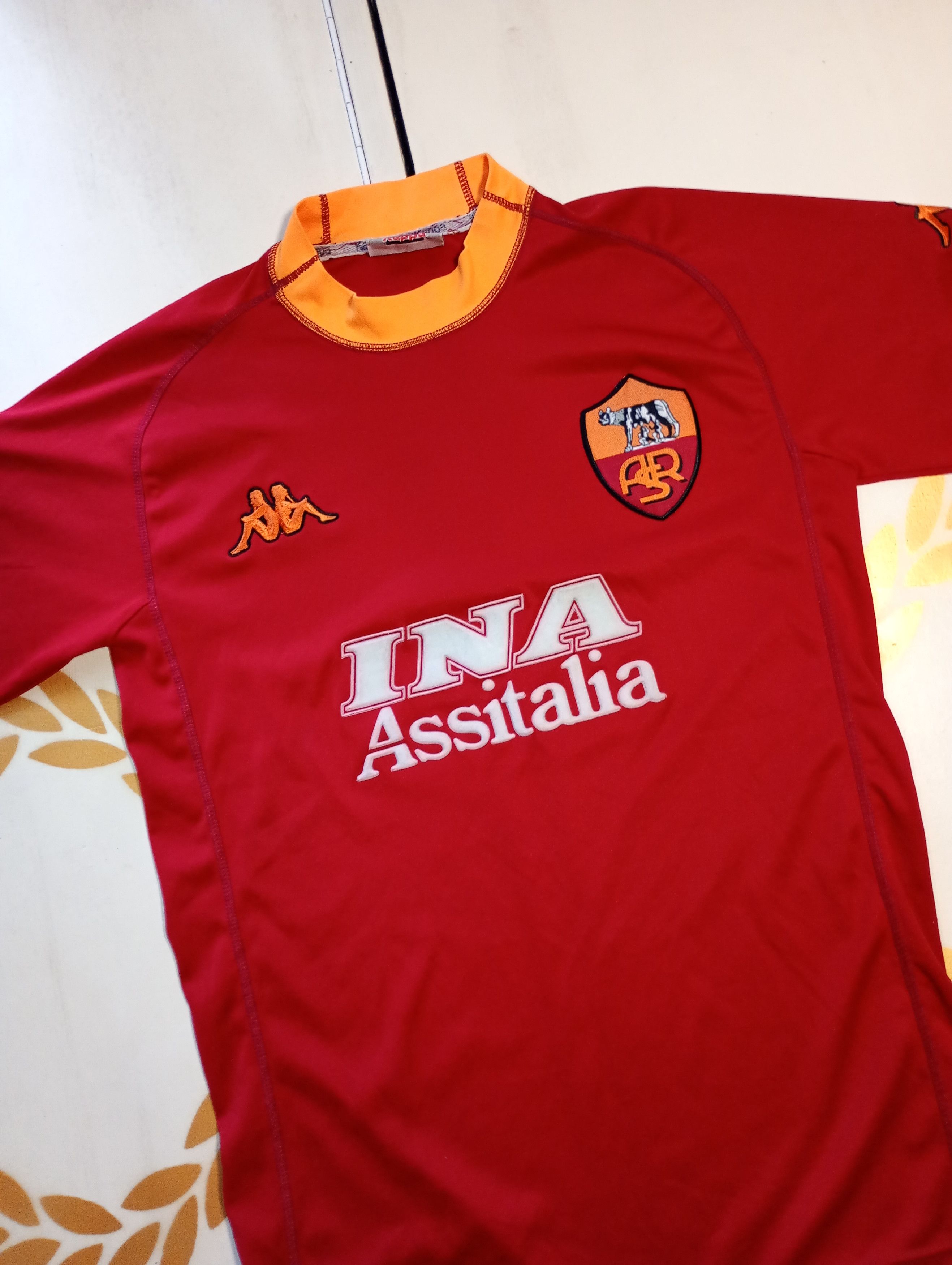 Kappa Kappa AC Roma Fans Jersey 2000-2001 Size US S / EU 44-46 / 1 - 5 Thumbnail