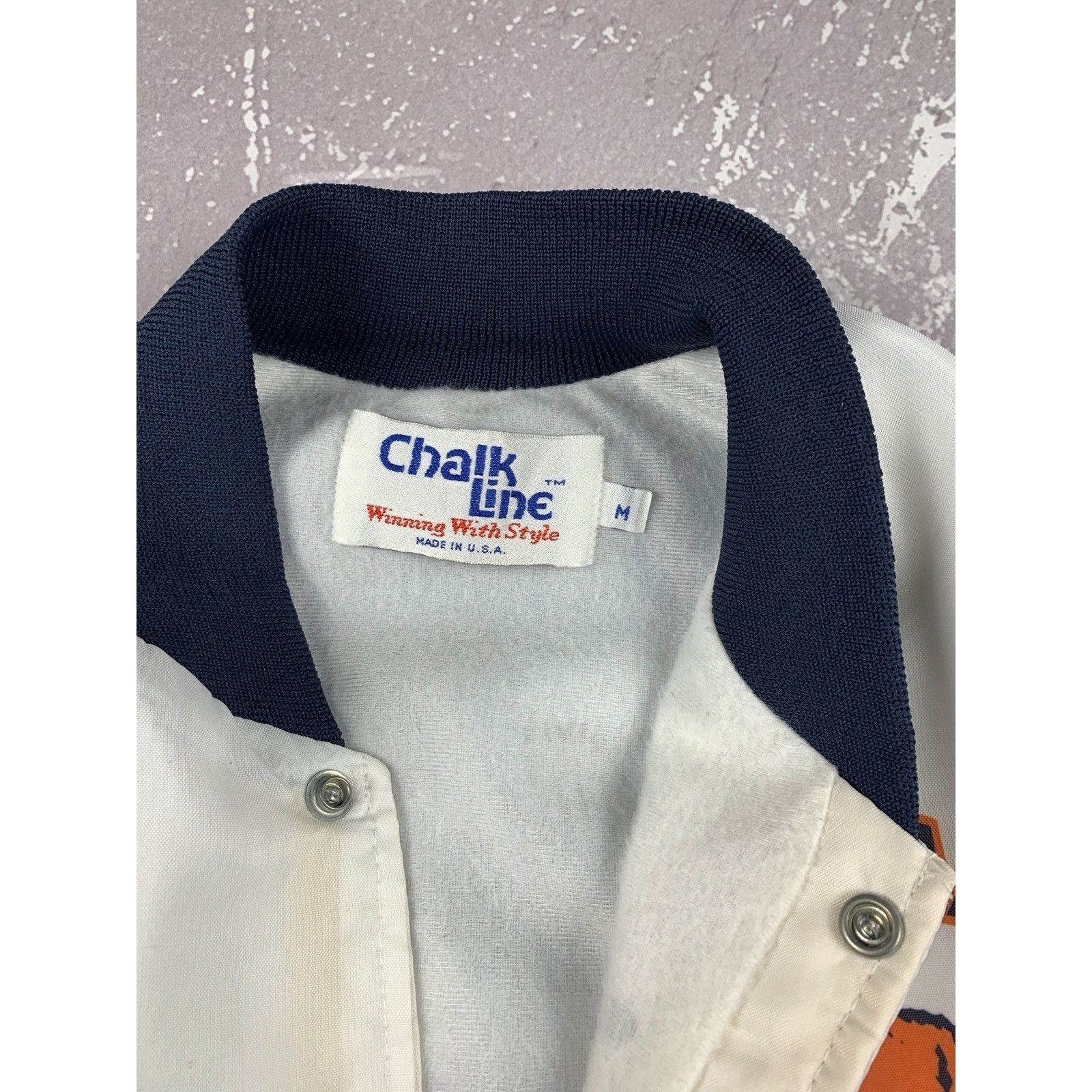 Chalk Line Vintage USA Y2K NFL Chalk line Chicago Bears Bomber Jacket Size US M / EU 48-50 / 2 - 6 Thumbnail