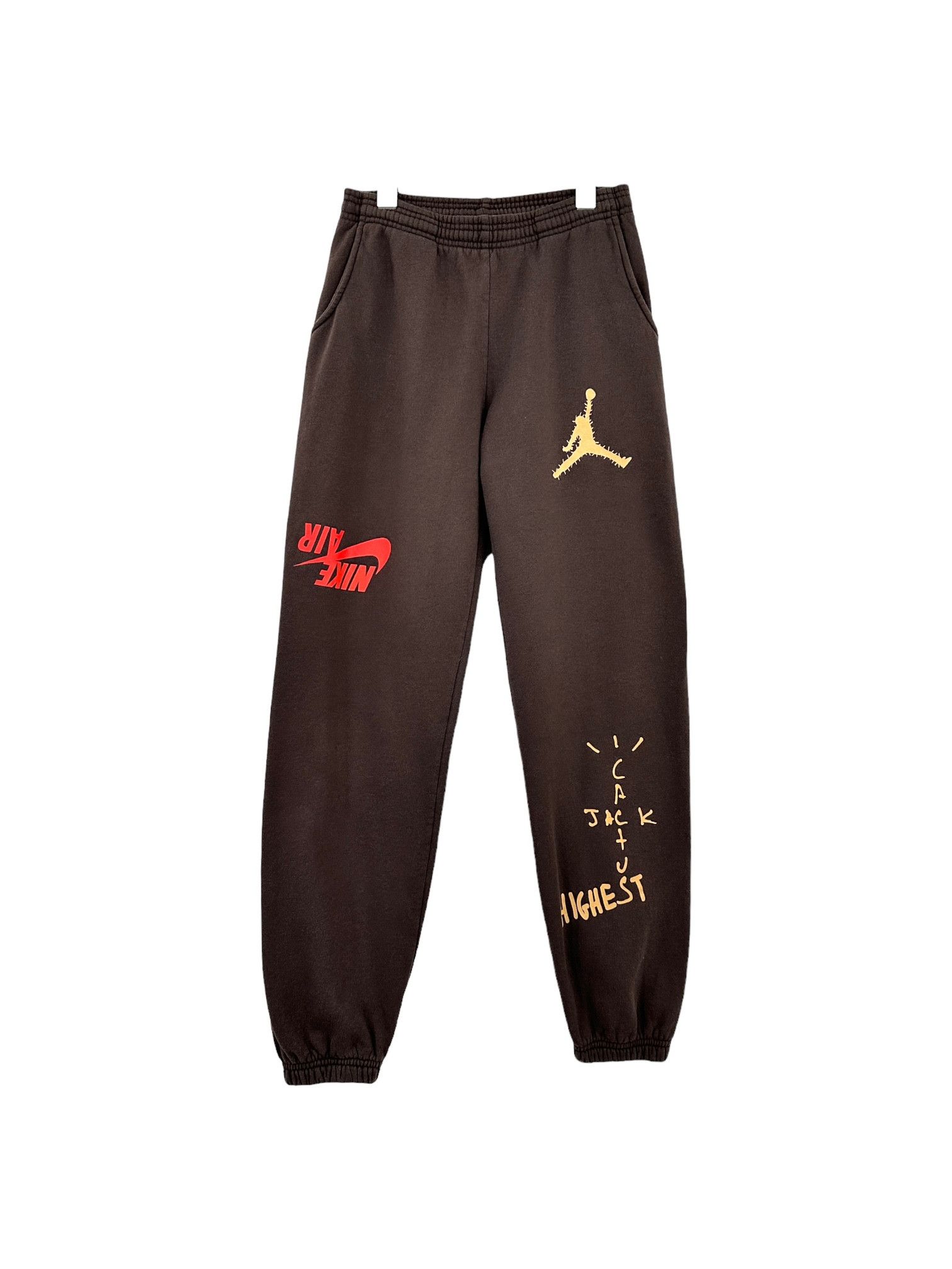 travis scott brown sweatpants