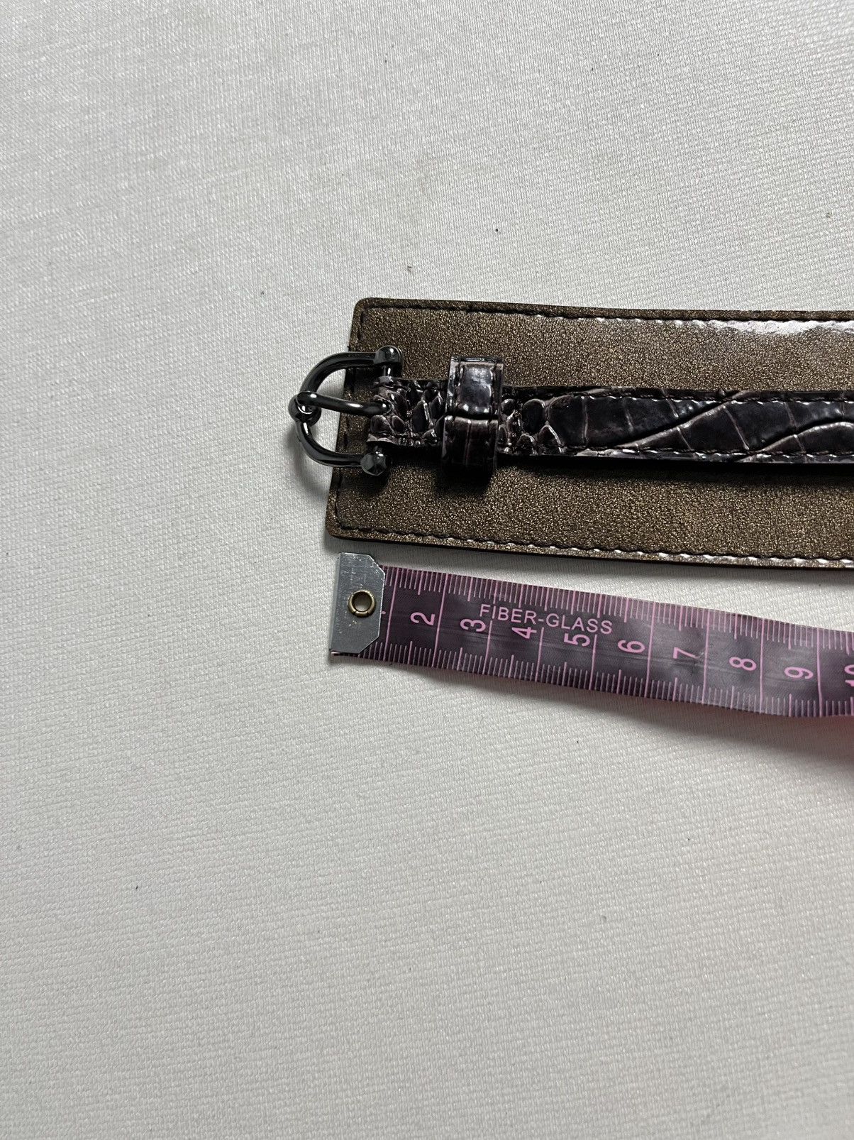 Japanese Brand Vintage wide belts Size ONE SIZE - 7 Thumbnail