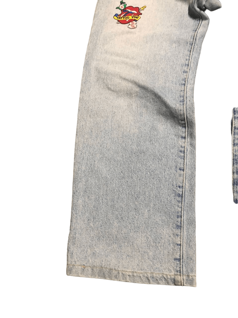 Japanese Brand Leyton House Denim Pants With Patch Nice Design Size US 29 - 7 Thumbnail
