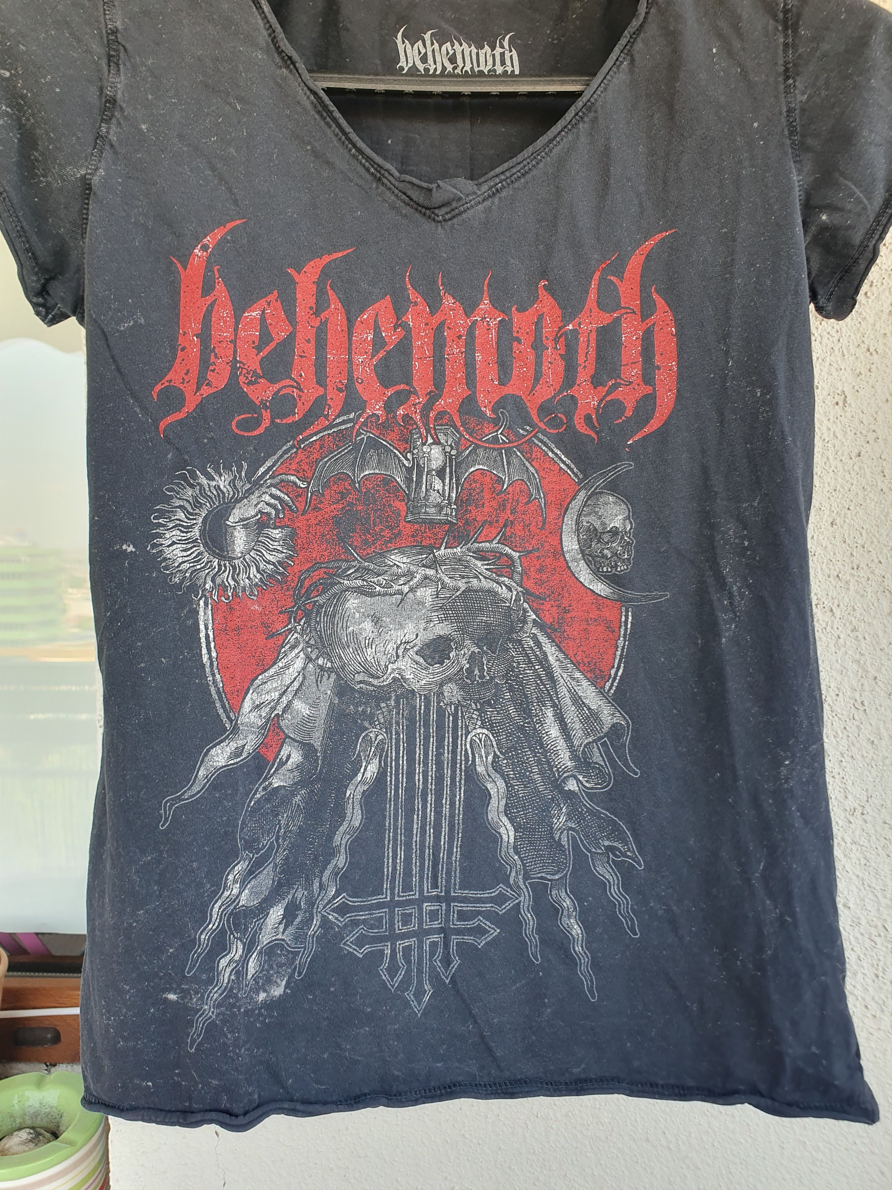Band Tees Behemoth Profane Skull Women's Band t-shirt sz M Size M / US 6-8 / IT 42-44 - 5 Thumbnail