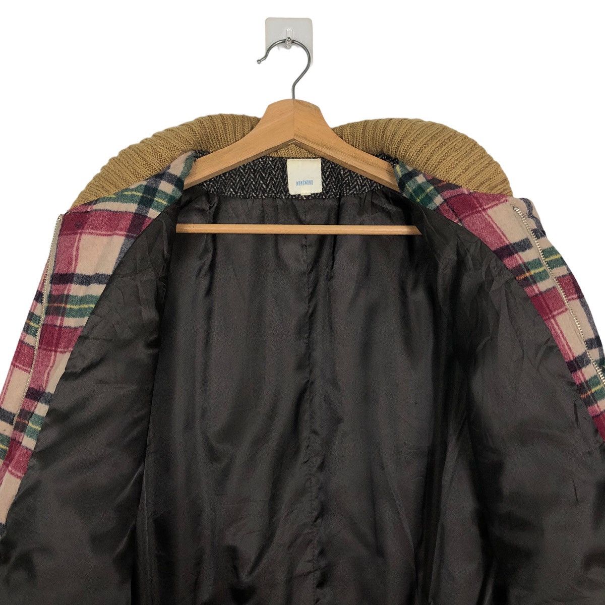 Hysteric Glamour 🔥90’s Bomber Jacket Wangwano Japan Tartan Design Check Size US L / EU 52-54 / 3 - 11 Thumbnail
