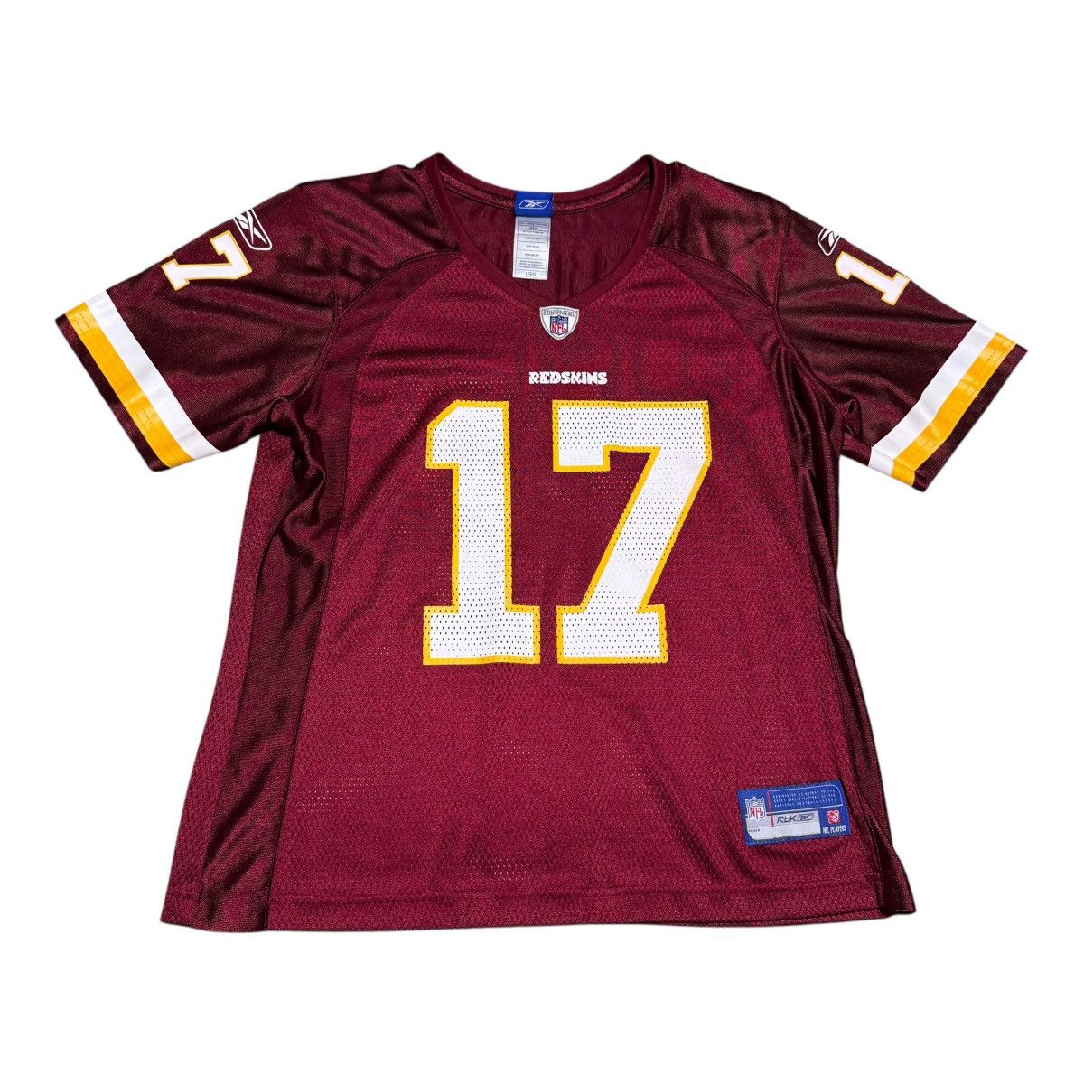 NFL Washington Redskins 17 Jason Campbell Jersey Women’s Large Size L / US 10 / IT 46 - 4 Thumbnail