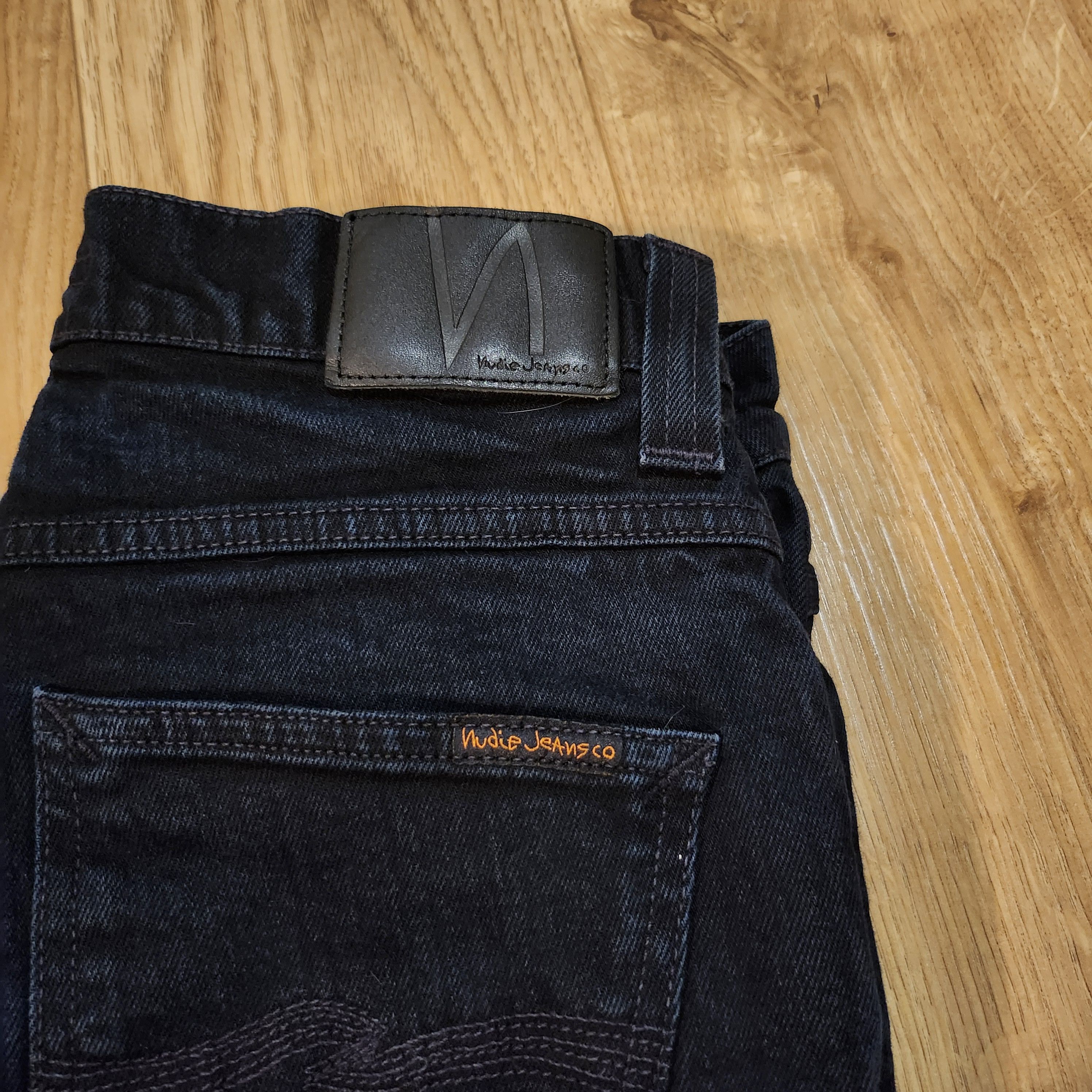 Nudie Jeans 32x32 - Nudie Jeans Black Denim Size US 32 / EU 48 - 4 Thumbnail