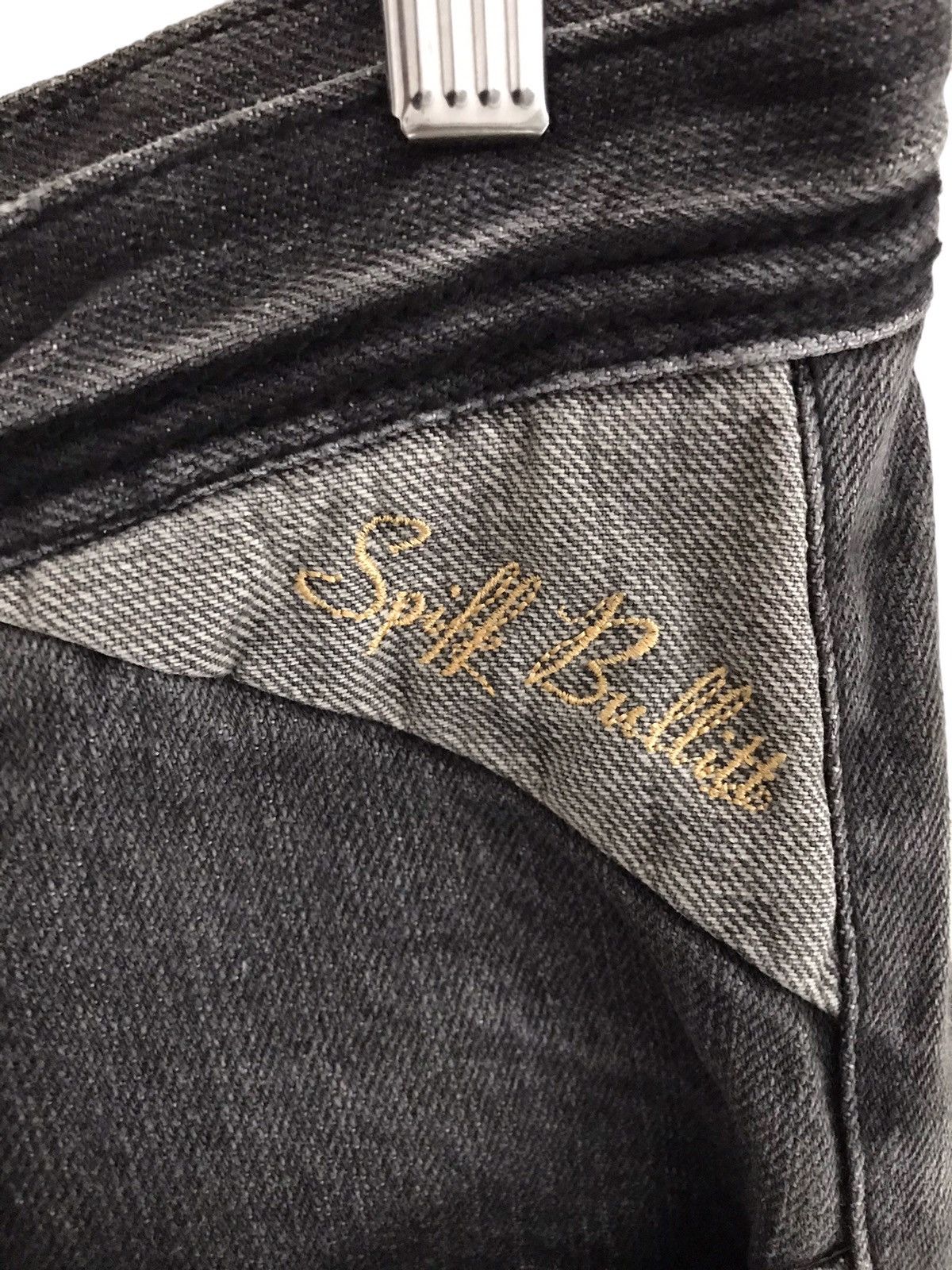 Japanese Brand Spiff Bullitt Rock Resound Through Your Heart Denim Jeans Size US 32 / EU 48 - 9 Thumbnail