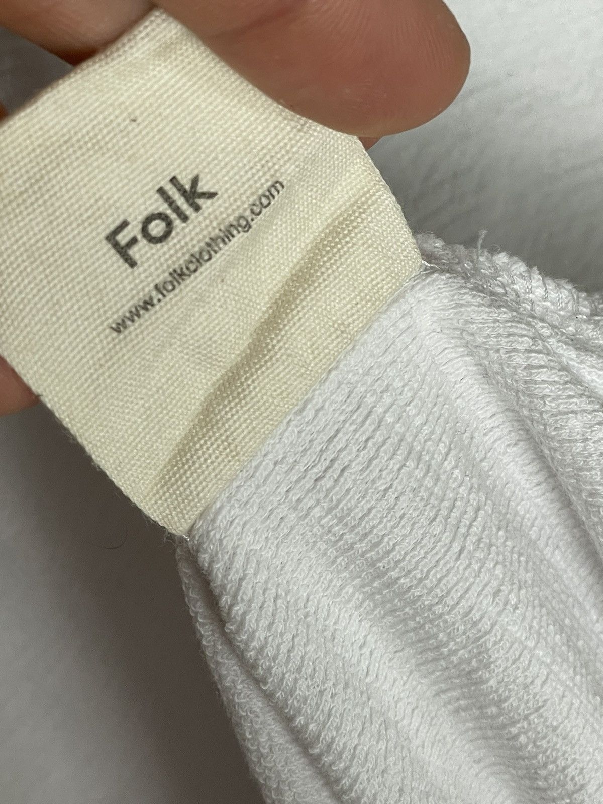 Folk × Other UK Folk Marret White Basic streetwear SS T-Shirt Size L Size US L / EU 52-54 / 3 - 9 Thumbnail