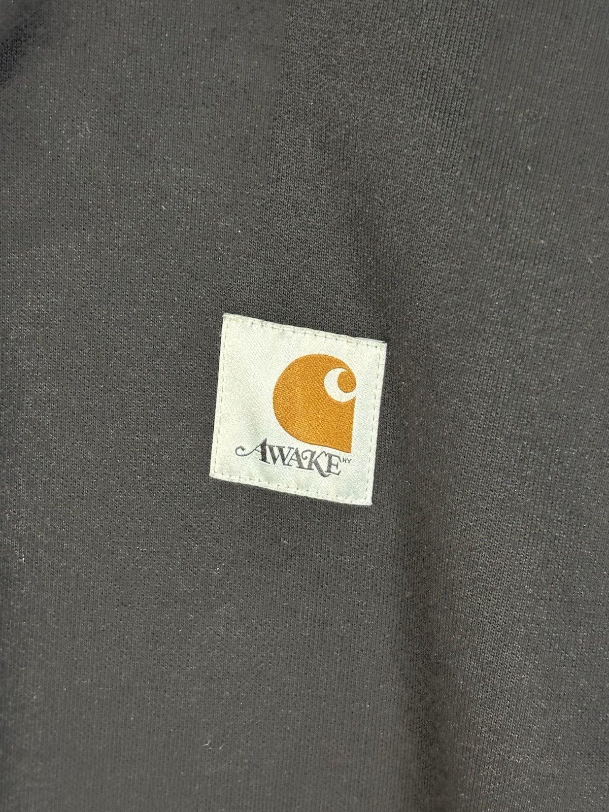 Carhartt Wip Carhartt WIP x Awake NY Printed Hoodie Black Adult Large Size US L / EU 52-54 / 3 - 3 Thumbnail