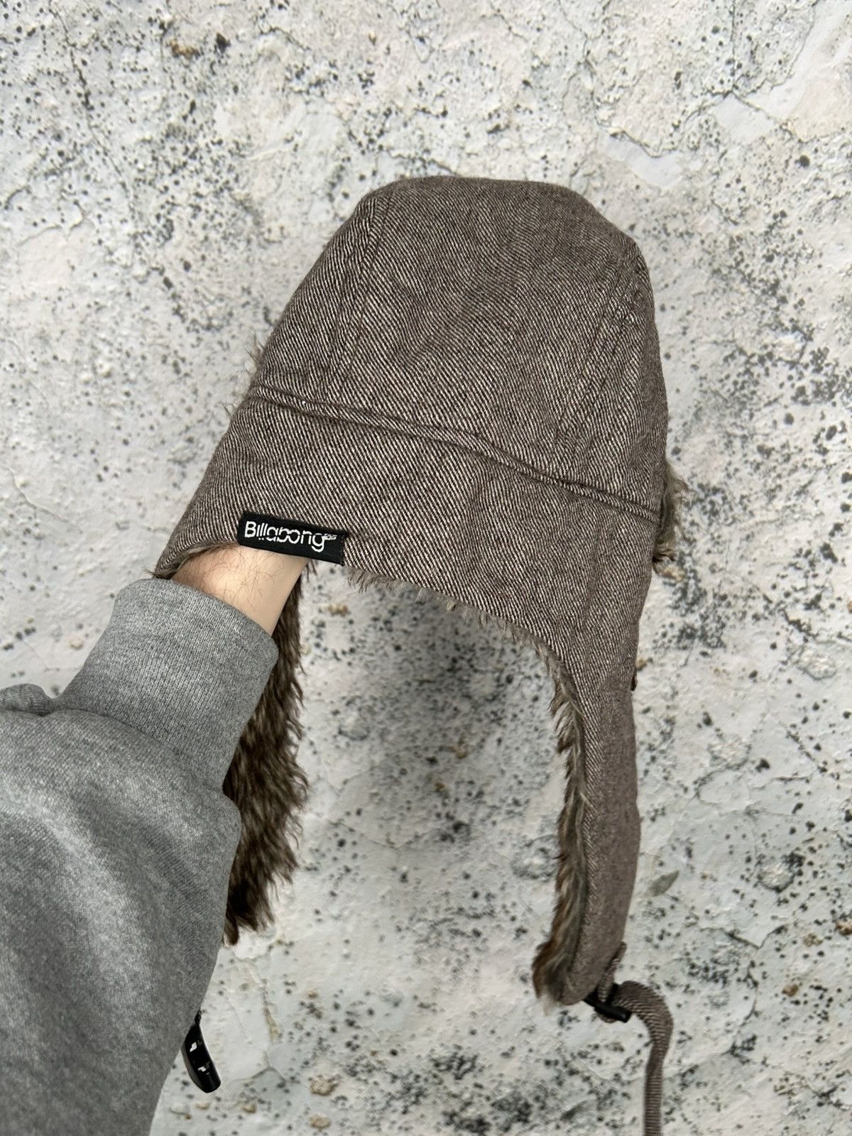 Billabong × Vintage Vintage Billabong Wool Winter Trapper Hat Streetwear Skate Size ONE SIZE - 2 Thumbnail