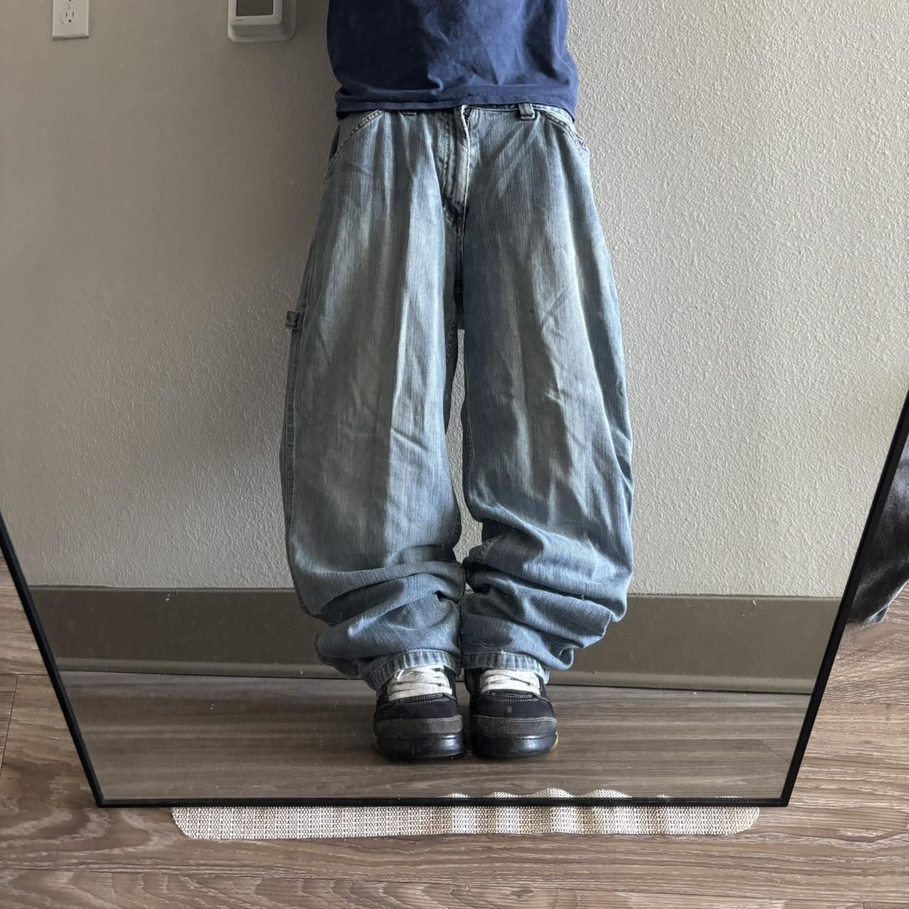 Vintage Crazy Vintage Y2K/2000s Baggy Grunge Skater Style Carpenter Denim Jeans! 34x32 Size US 34 / EU 50 - 1 Thumbnail