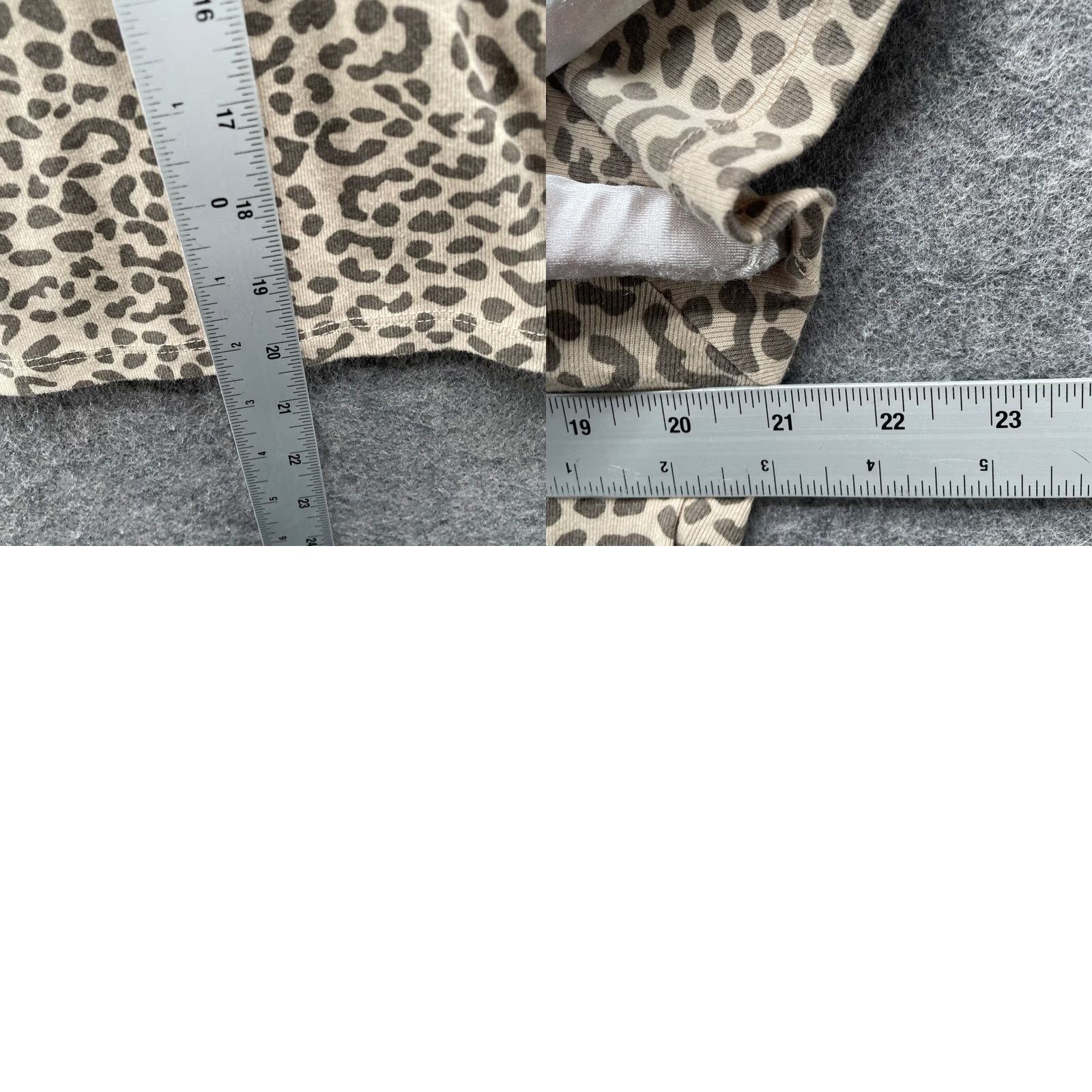 Vintage Hello Kitty Sanrio Leopard Print Crop Top Womens XXL Tan Short Sleeve T-Shirt Size XXL / US 16-18 / IT 52-54 - 8 Thumbnail