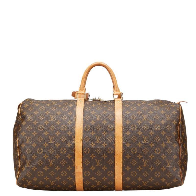 Louis Vuitton Louis Vuitton Monogram Keepall 55 Boston Bag M41424 Size ONE SIZE - 1 Thumbnail