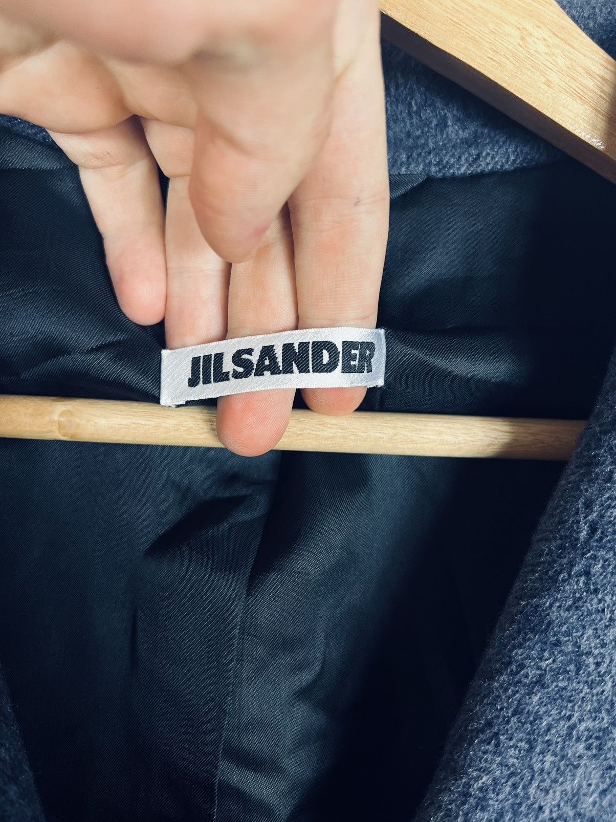 Jil Sander Vintage Jill Sander Designer Wool Blazer Ladies Size 44 Size ONE SIZE - 4 Thumbnail