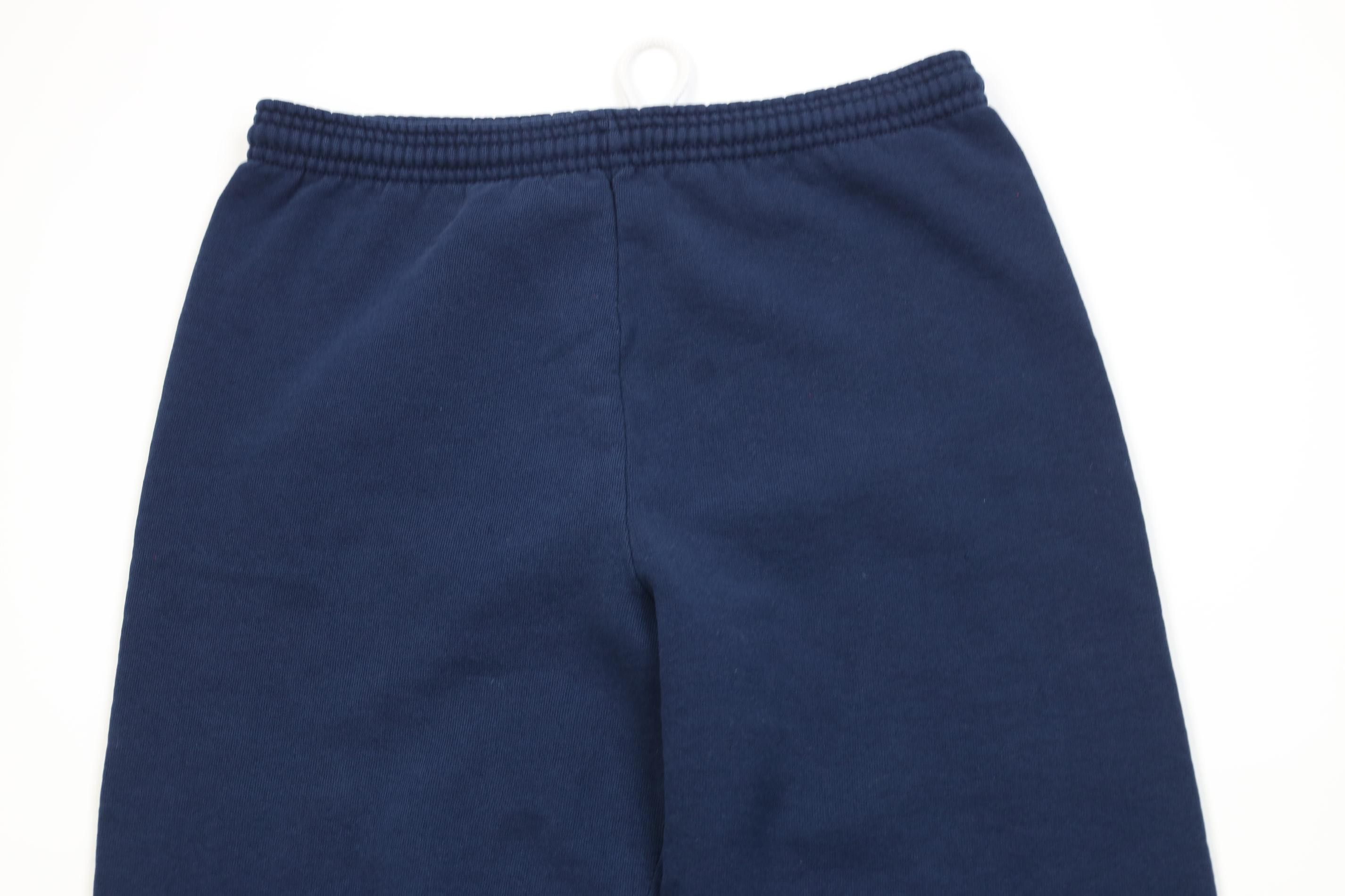 Vintage Vintage 90s Streetwear Cuffed Sweatpants Joggers Blue USA Size US 32 / EU 48 - 2 Thumbnail