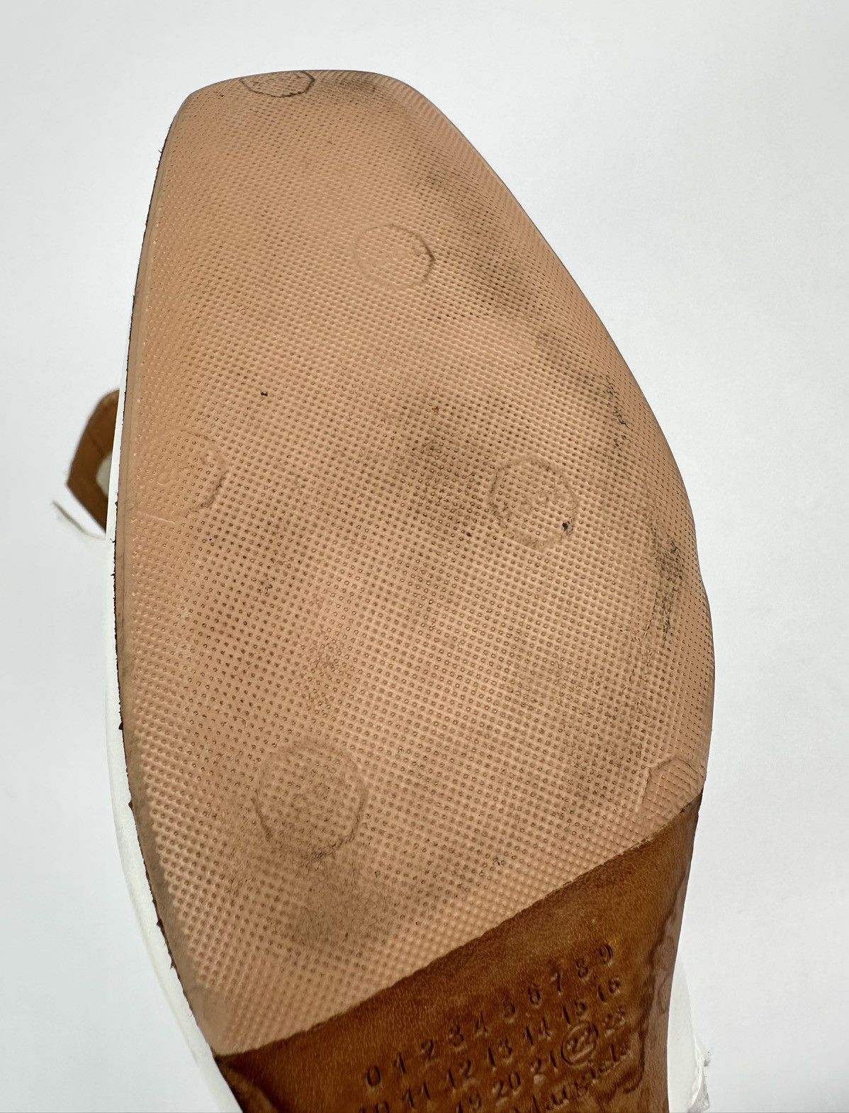 Maison Margiela Maison Margiela - Line 22 Boot Heels White Leather Side Zip Size US 9 / IT 39 - 14 Thumbnail