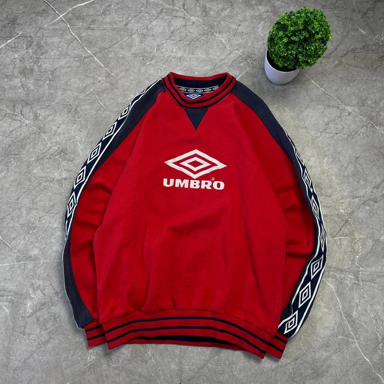 Umbro Vintage 90s Umbro Football Pro Training Big Logo Sweatshirt Size US XS / EU 42 / 0 - 8 Thumbnail