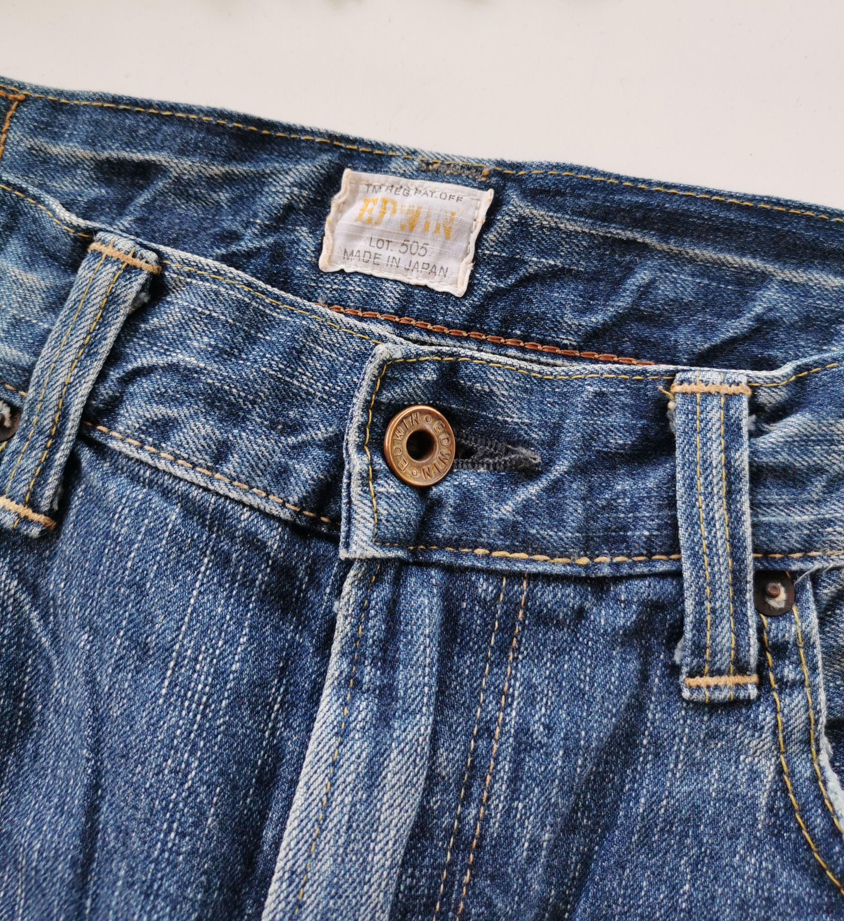 Edwin Edwin 505Z Selvedge Denim Jeans Size US 32 / EU 48 - 3 Thumbnail
