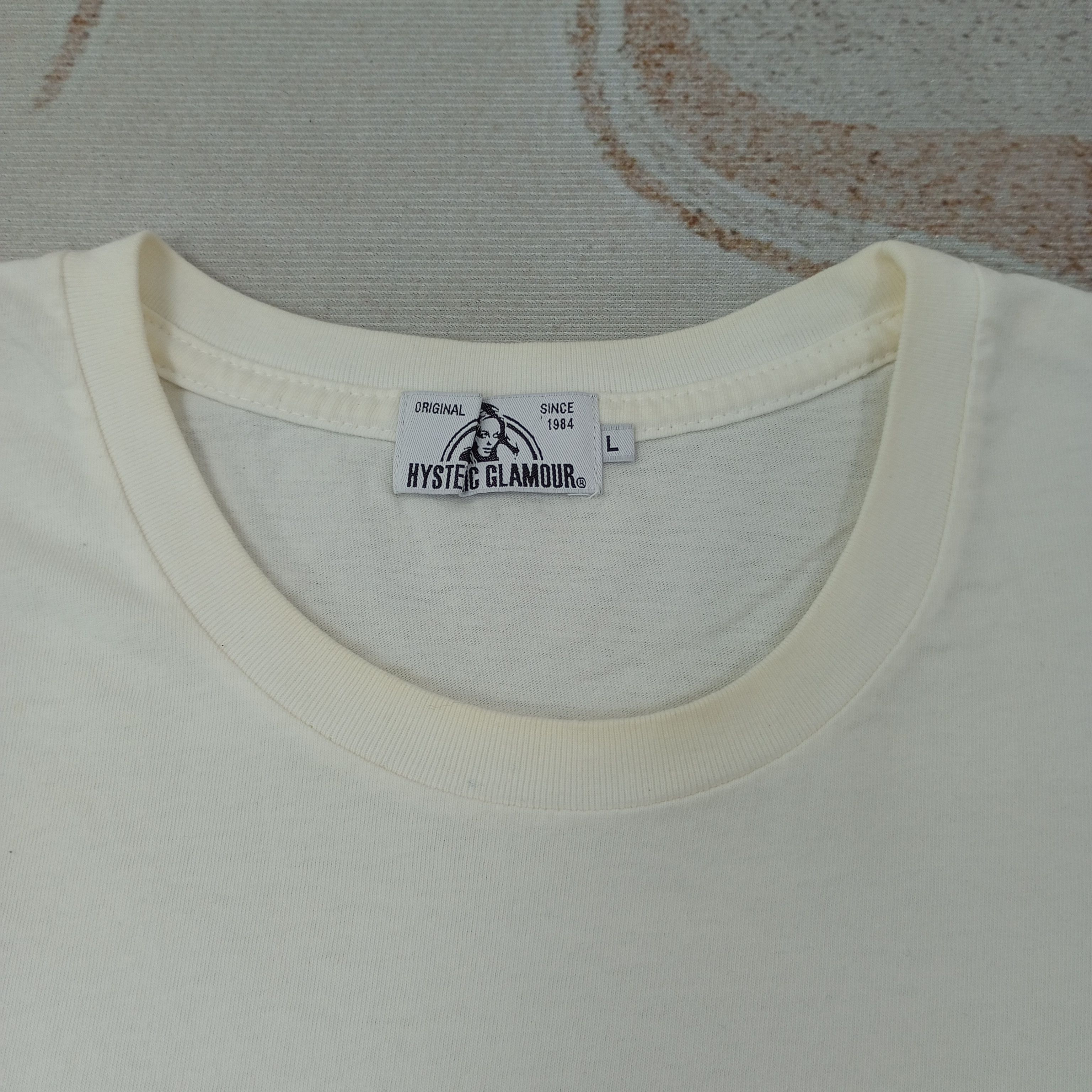 Hysteric Glamour Vintage Hysteric Glamour Japanese Brand Tshirt c239n40 Size US M / EU 48-50 / 2 - 3 Thumbnail