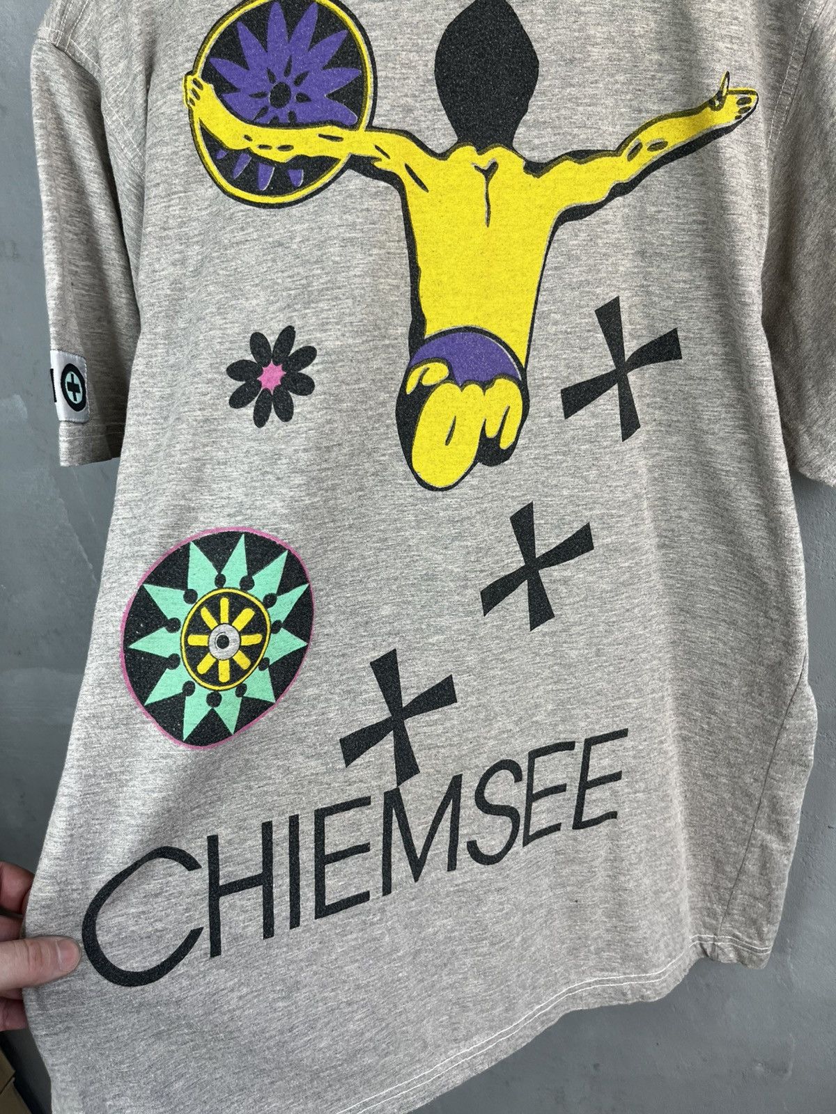 Vintage 90s Chiemsee T-Shirt vintage Size US XXL / EU 58 / 5 - 4 Thumbnail