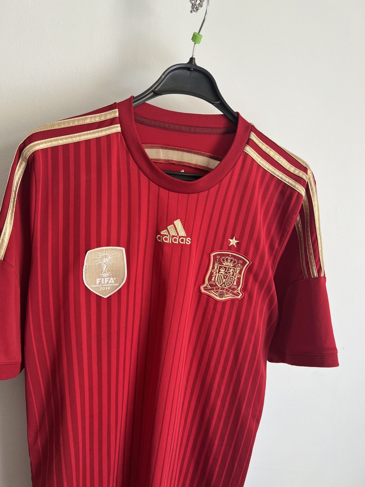 Adidas Vintage Spain adidas soccer jersey Size US M / EU 48-50 / 2 - 2 Thumbnail