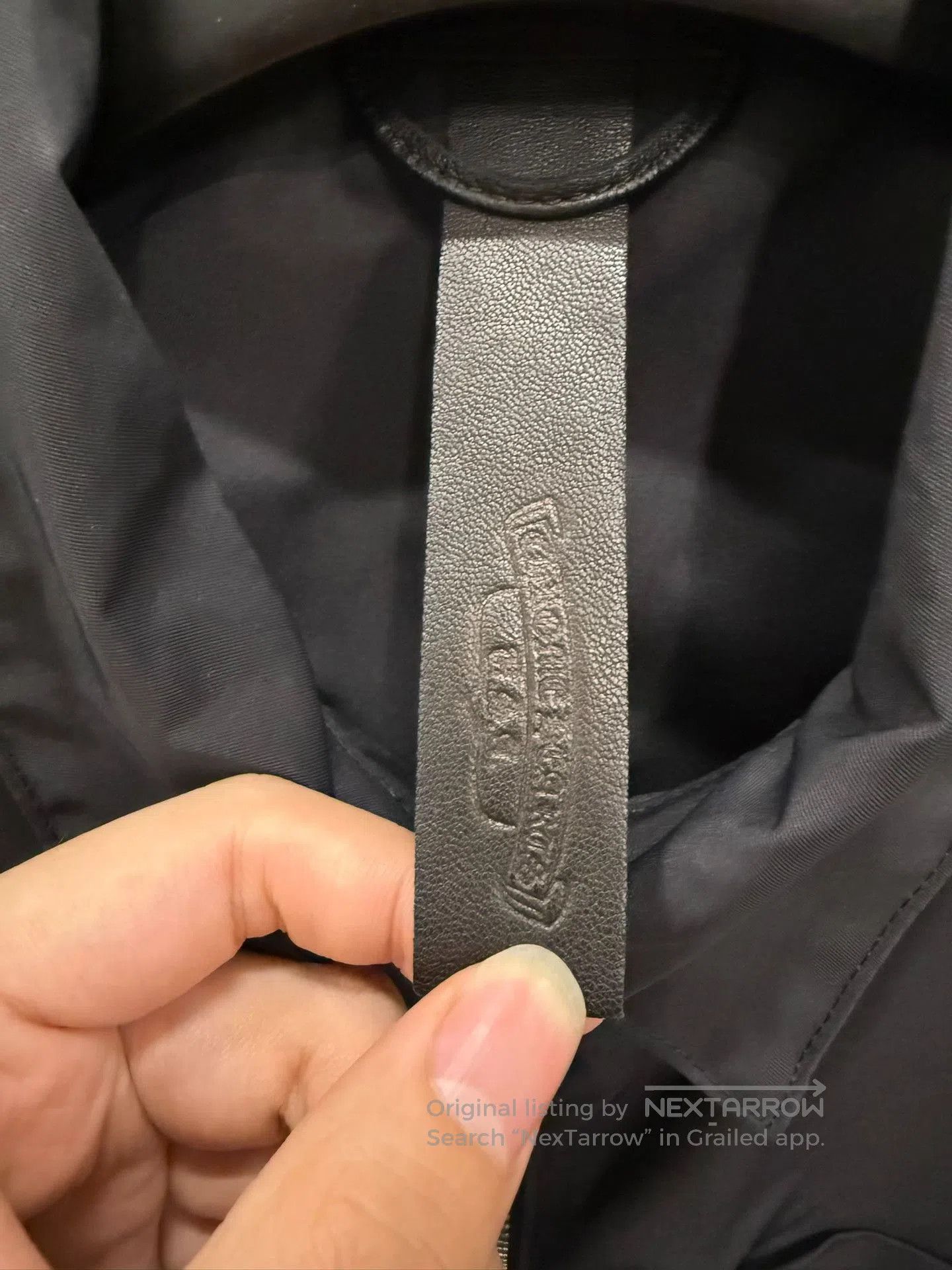 Chrome Hearts Chrome Hearts Nylon Leather Sword Zip Shirt. Size US L / EU 52-54 / 3 - 5 Thumbnail