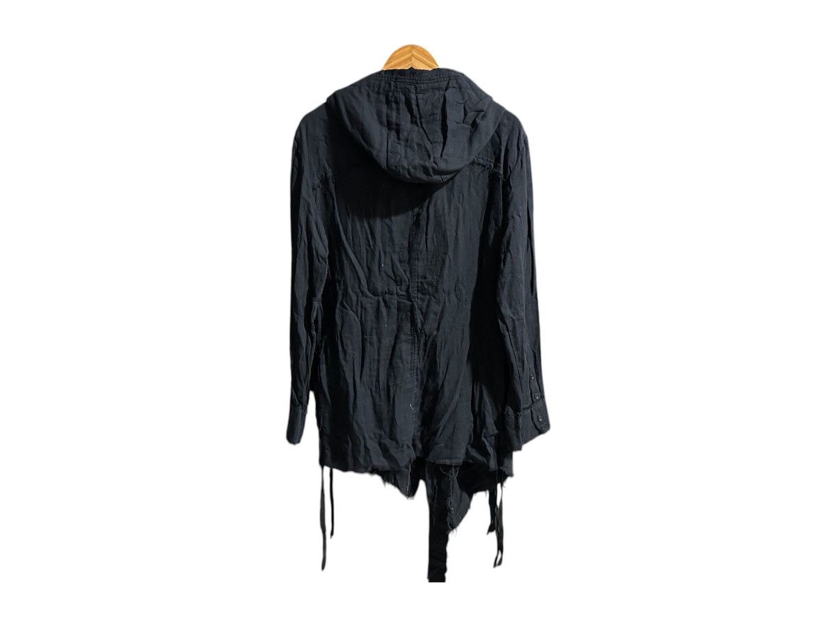 semanticdesign 🔥Sick Y2K Semantic Design Asymmetric Ninja Hoodie Raw Hem Size US L / EU 52-54 / 3 - 3 Thumbnail