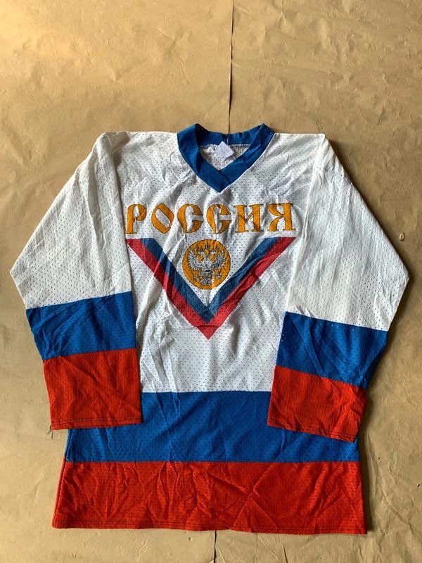 NHL POGGNR hockey jersey from czech made in russia M Size US M / EU 48-50 / 2 - 1 Thumbnail
