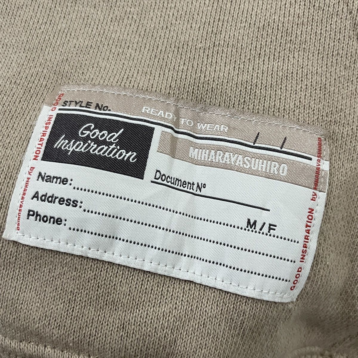 GU × Maison MIHARA YASUHIRO Vintage Miharayasuhiro X Gu Big Logo Hoodies Sweatshirt Size US L / EU 52-54 / 3 - 6 Thumbnail