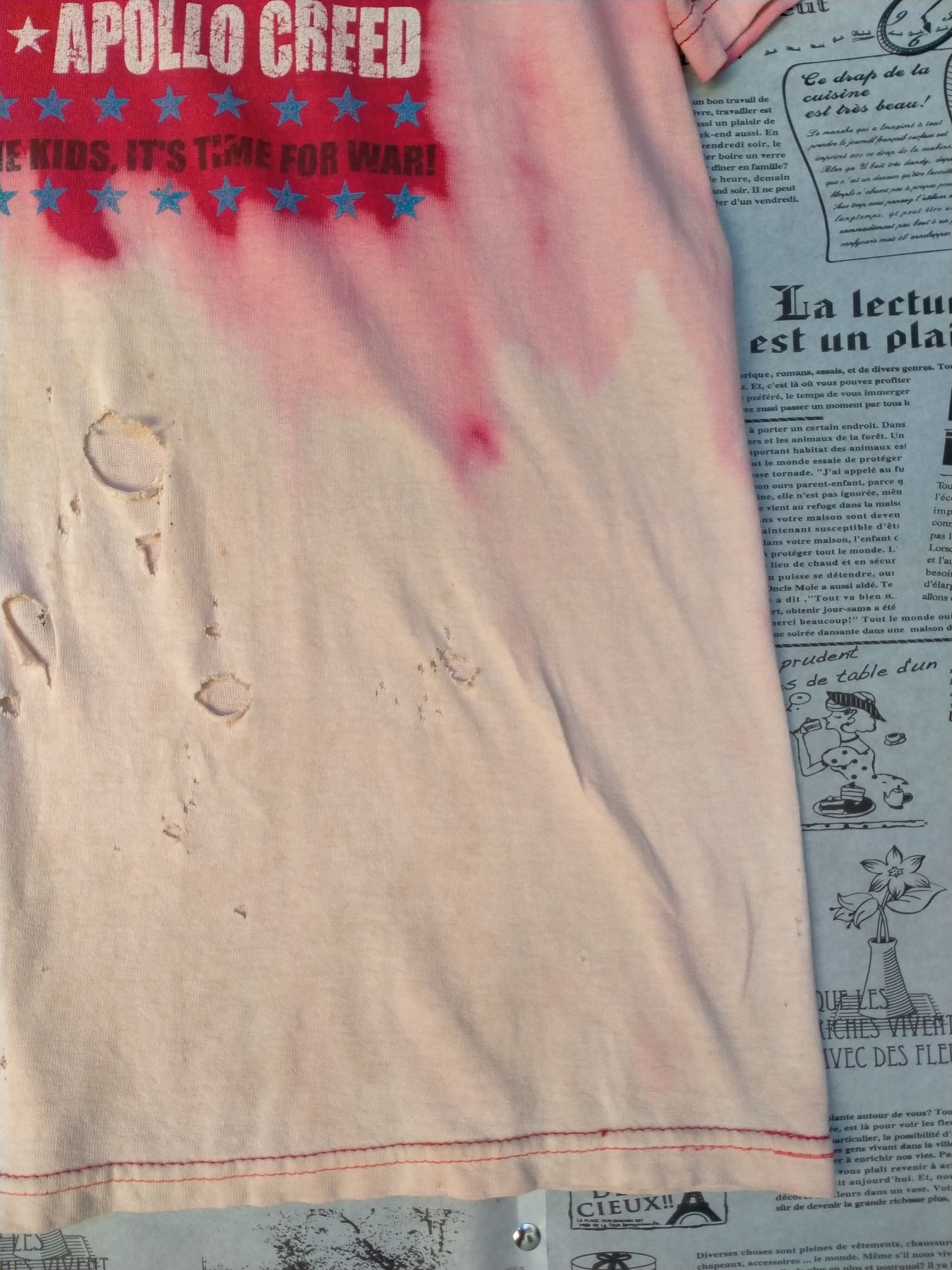 Beauty Beast Vintage Movie Rocky distressed t-shirt Size US L / EU 52-54 / 3 - 12 Thumbnail