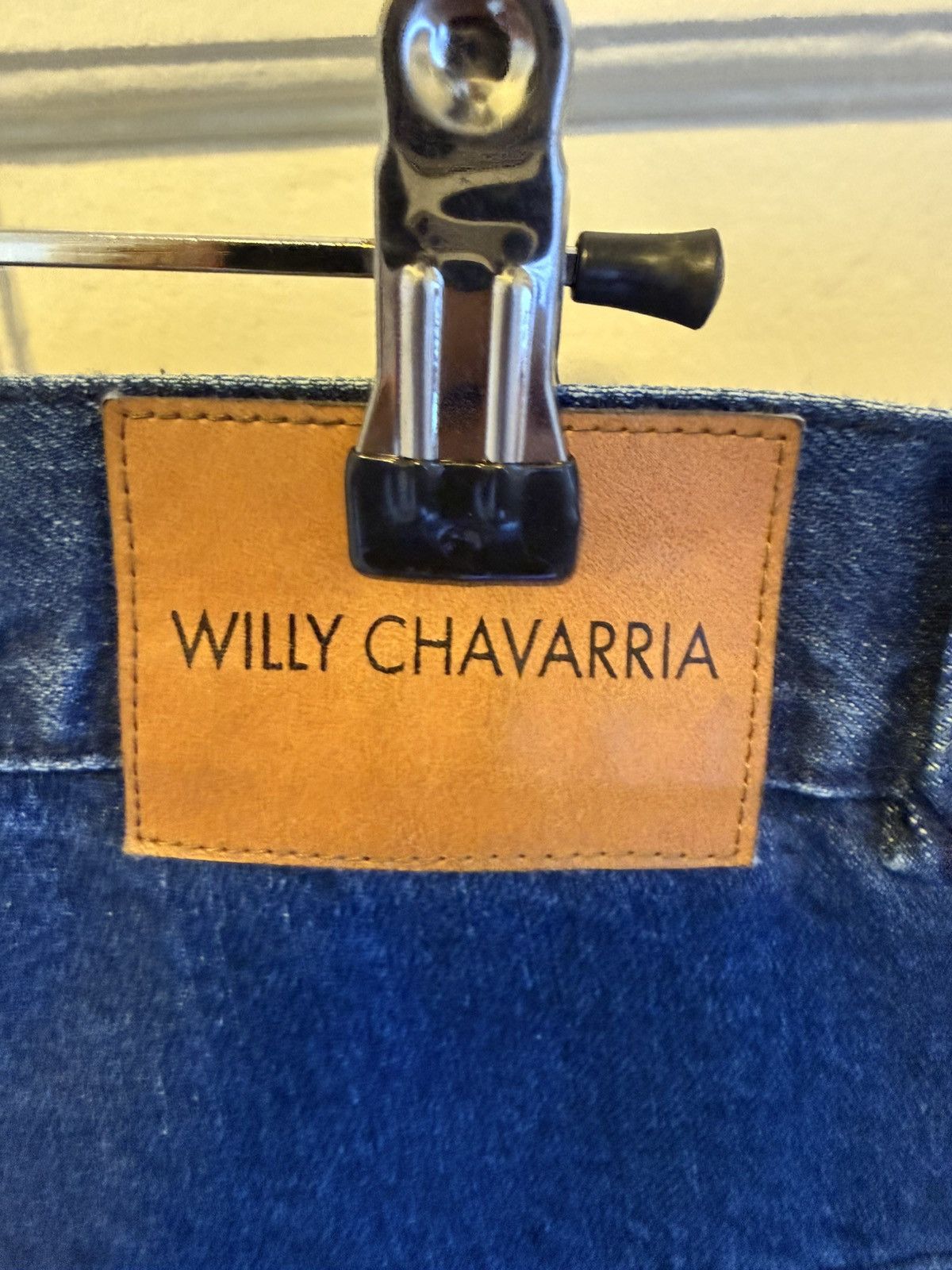 Willy Chavarria WILLY CHAVARRIA SANTEE ALLEY DENIM PANTS SZ M/US34 Size US 34 / EU 50 - 3 Thumbnail