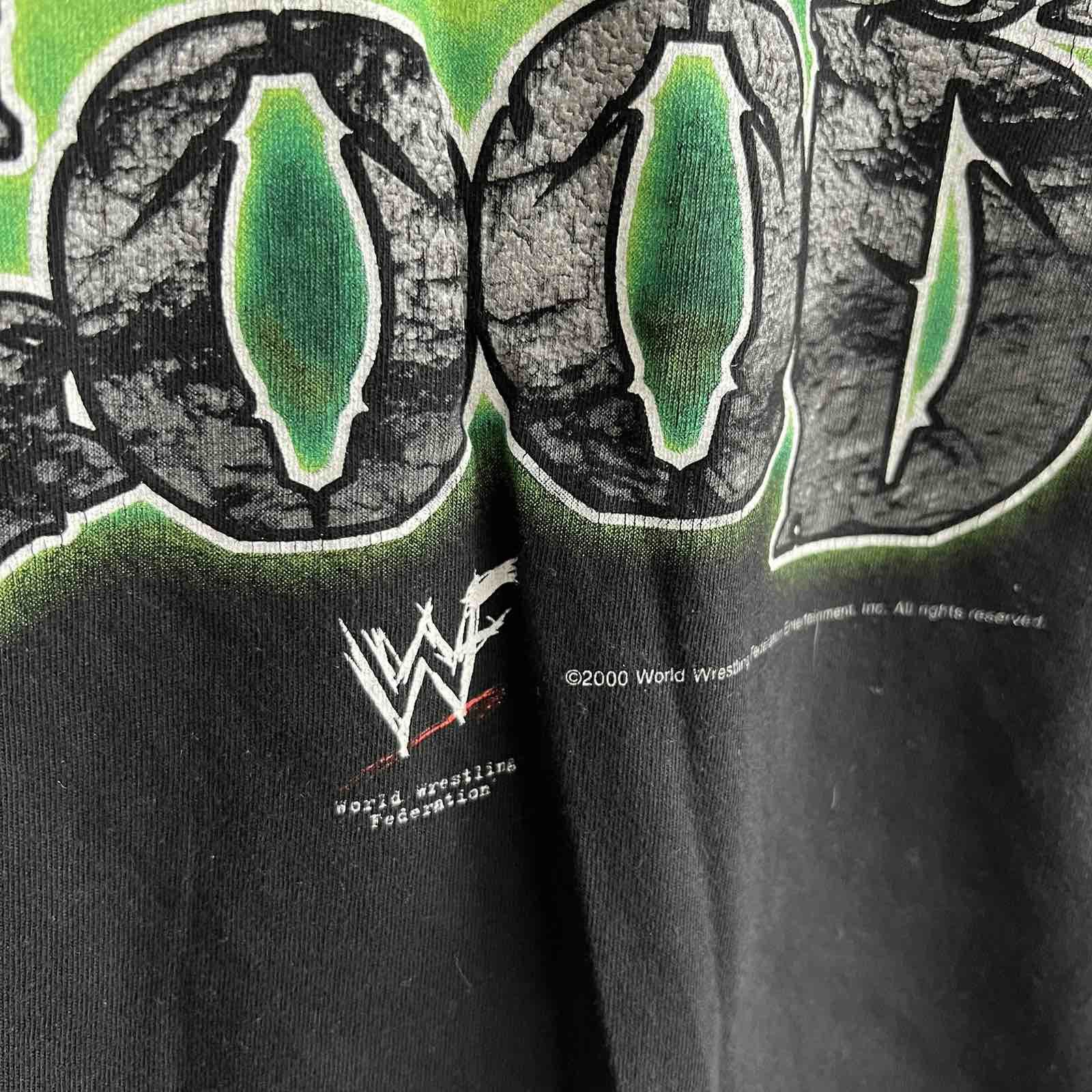Vintage × WWE WWE VINTAGE SHIRT 2000 I AM THE GAME TRIPLE H SHIRT BLACK Size US S / EU 44-46 / 1 - 7 Thumbnail