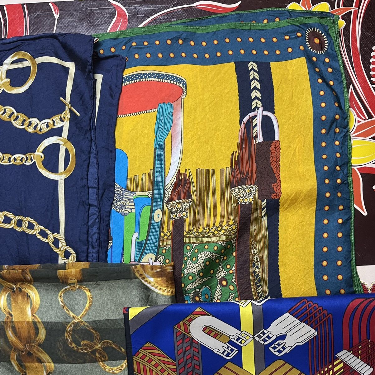 Designer Combo Scarf/Handkerchief Take All Size ONE SIZE - 6 Thumbnail