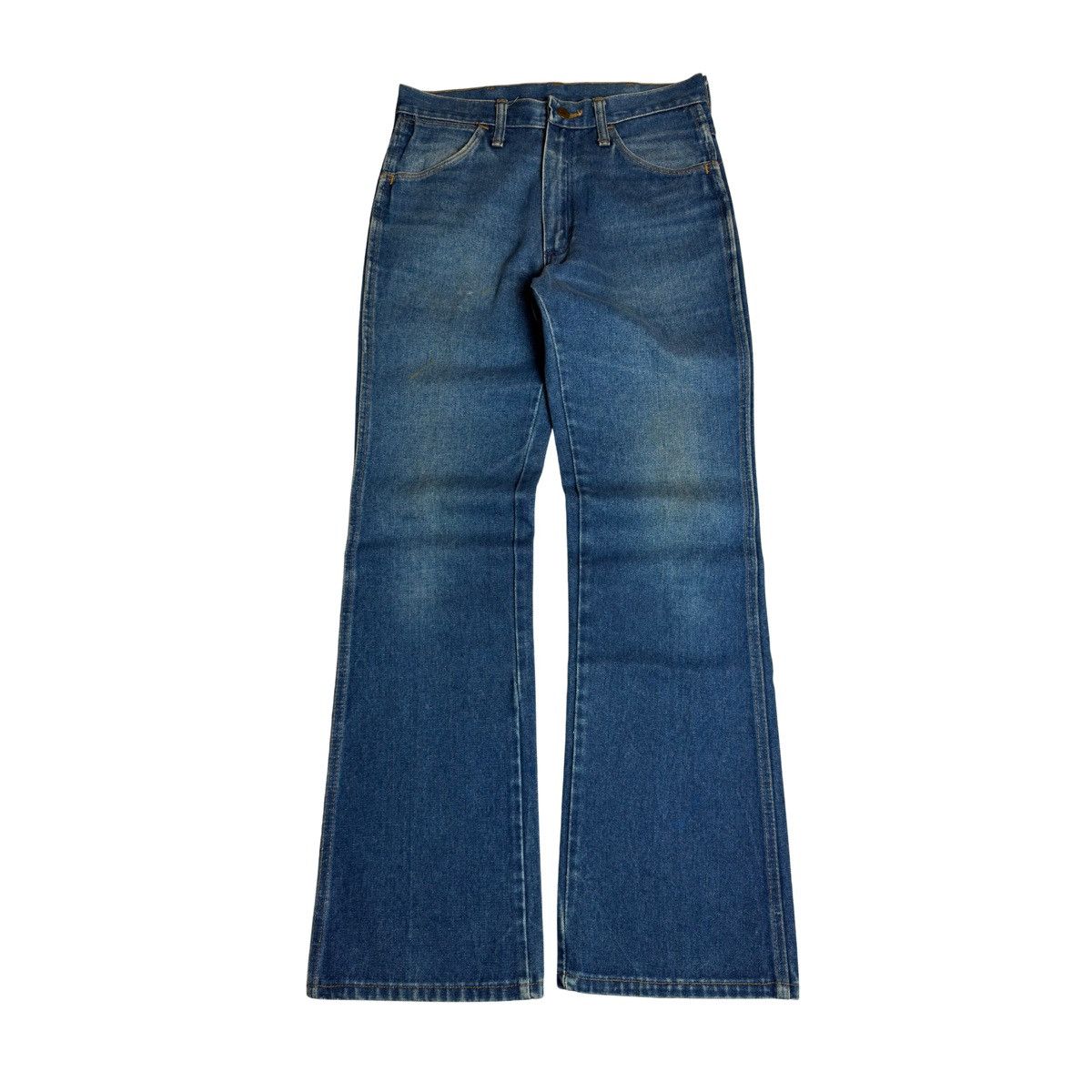 Wrangler Vintage 70s/80s Wrangler 935 DEN Slim Fit Flare Size US 29 - 1 Thumbnail