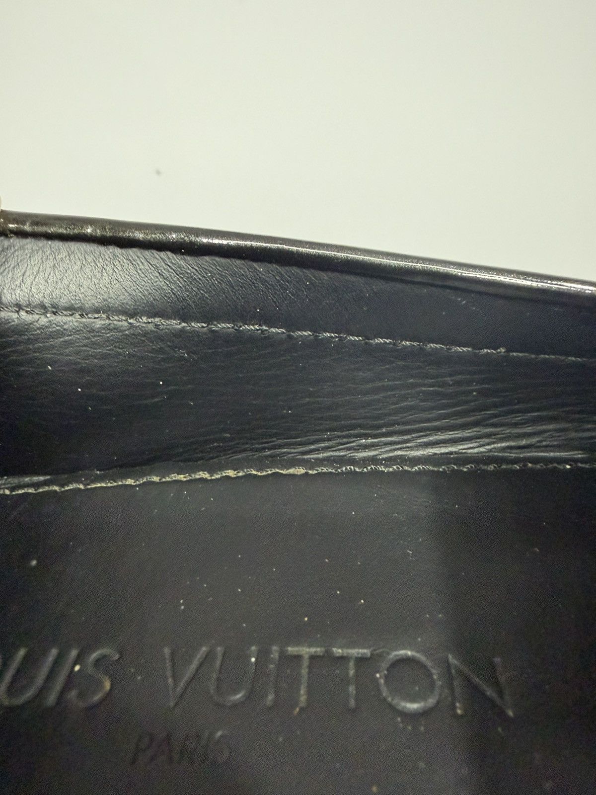 Louis Vuitton Louis Vuitton Black Patent Leather Monte Carlo Loafers Size US 9 / EU 42 - 7 Thumbnail