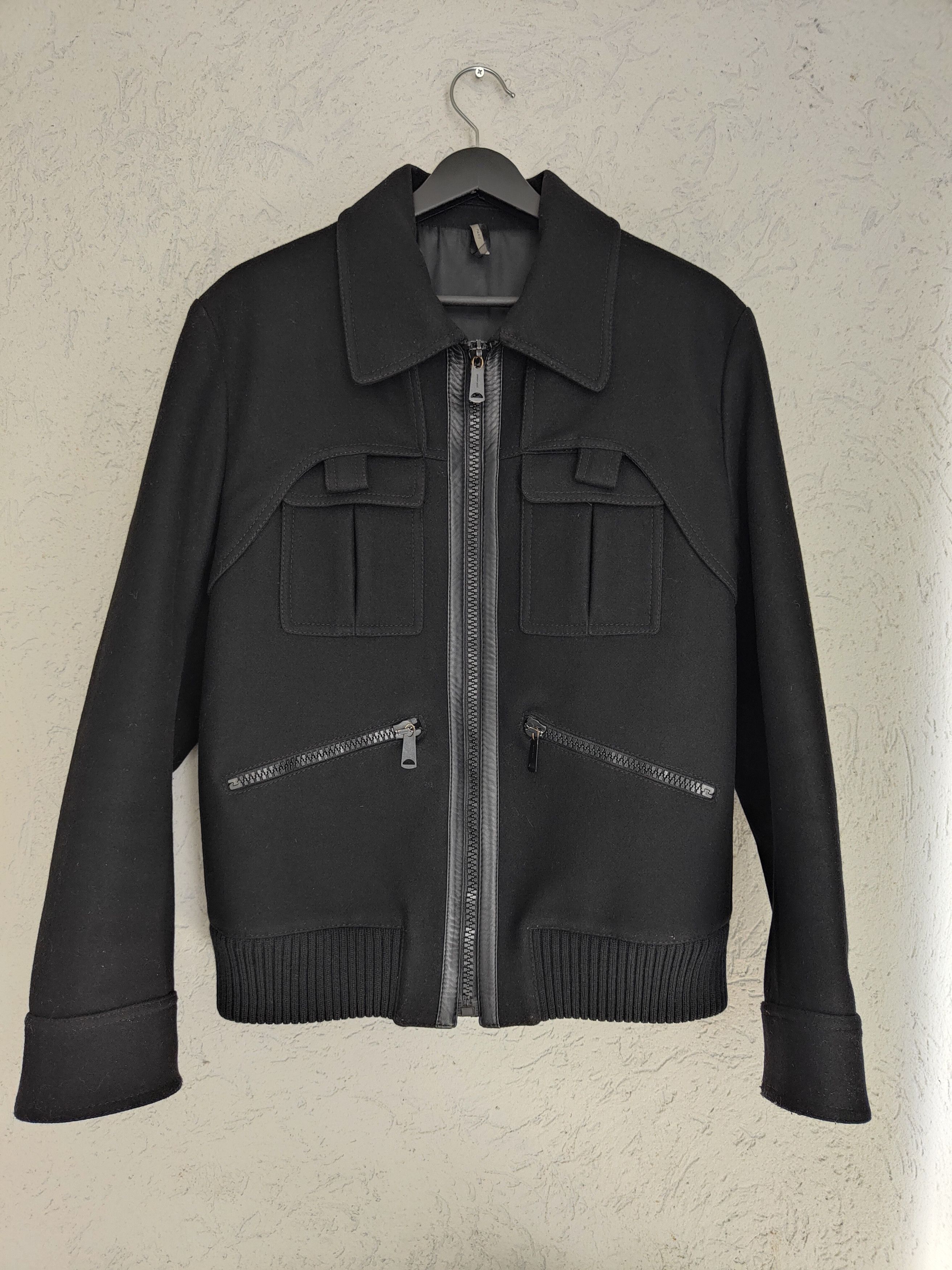 Dior homme by hedi slimaneボアミリタリージャケット Pre-owned Dior X Hedi Slimane Dior Homme By Hedi Slimane Aviator