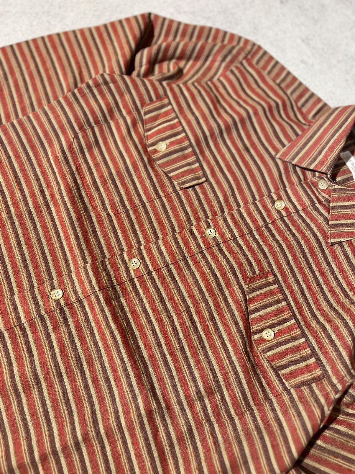Christian Dior Monsieur VINTAGE Dior stripe shirt Size US S / EU 44-46 / 1 - 4 Thumbnail
